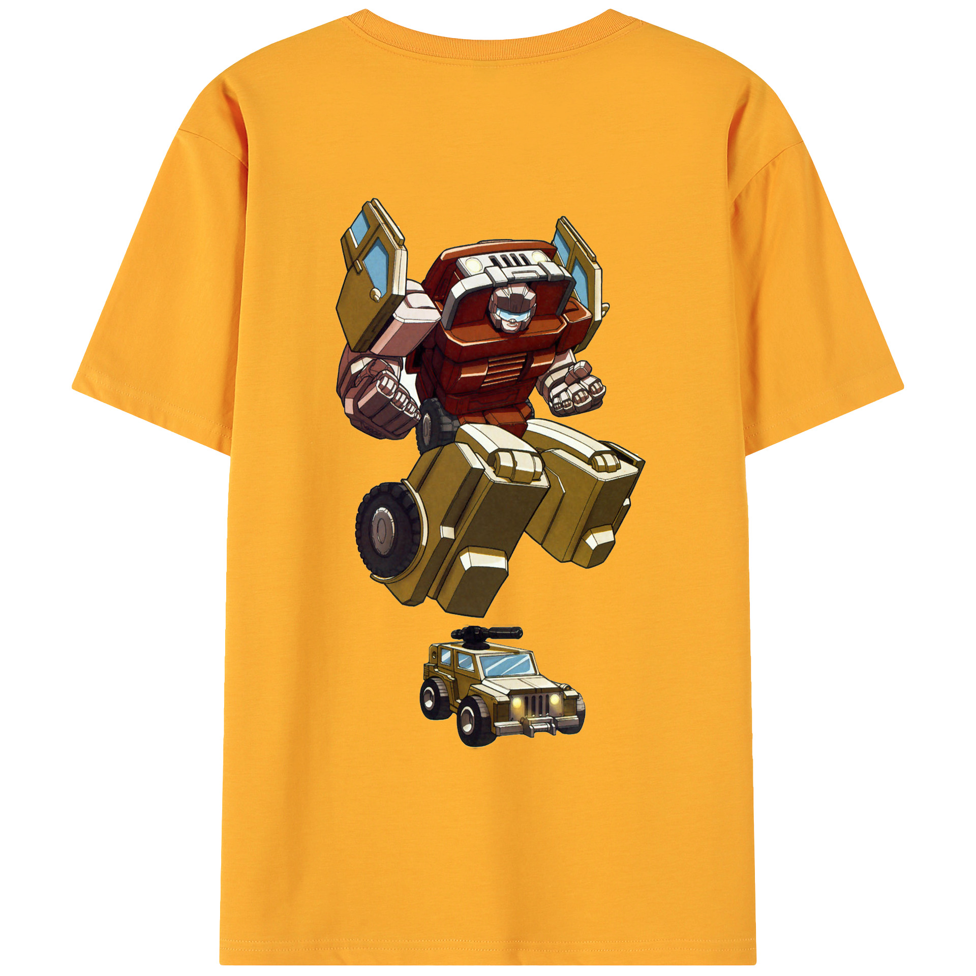 （画像用）  綿100％ メンズ半袖Tシャツ（バックプリント） 通気性