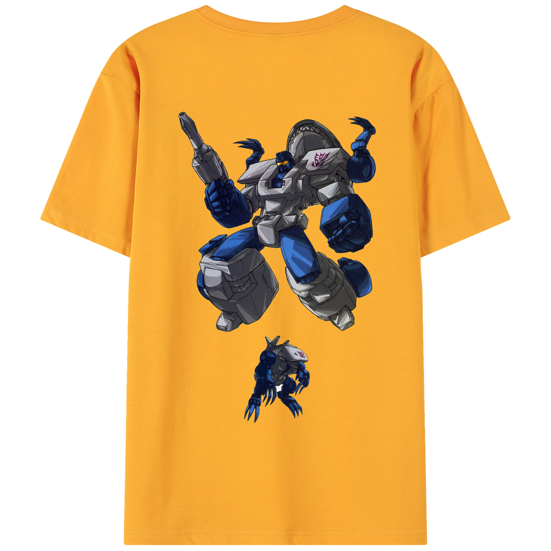 （画像用）  綿100％ メンズ半袖Tシャツ（バックプリント） 通気性