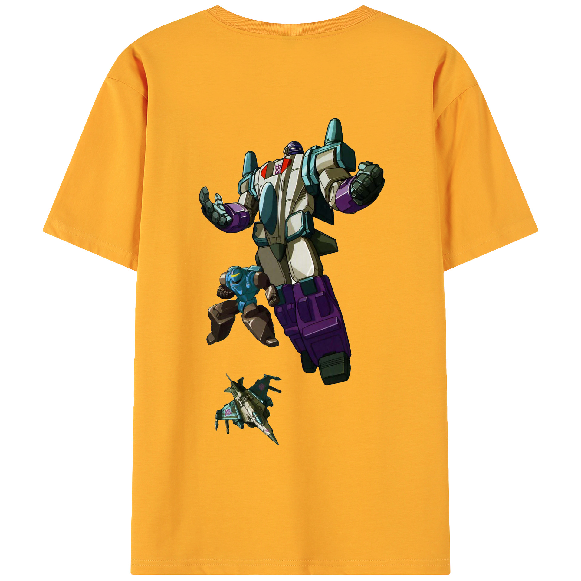 （画像用）  綿100％ メンズ半袖Tシャツ（バックプリント） 通気性