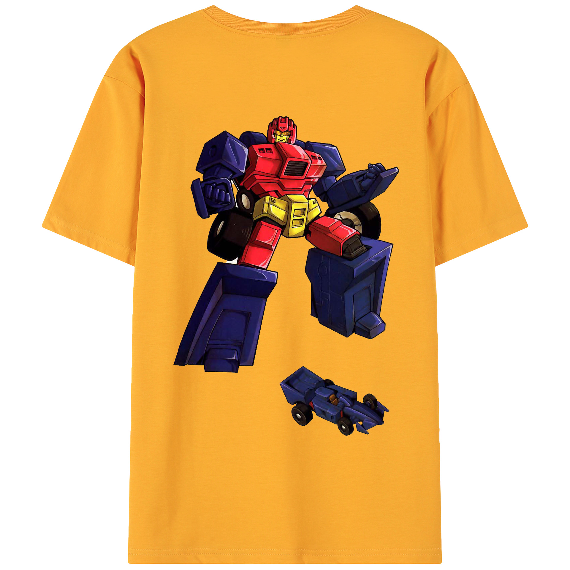 （画像用）  綿100％ メンズ半袖Tシャツ（バックプリント） 通気性
