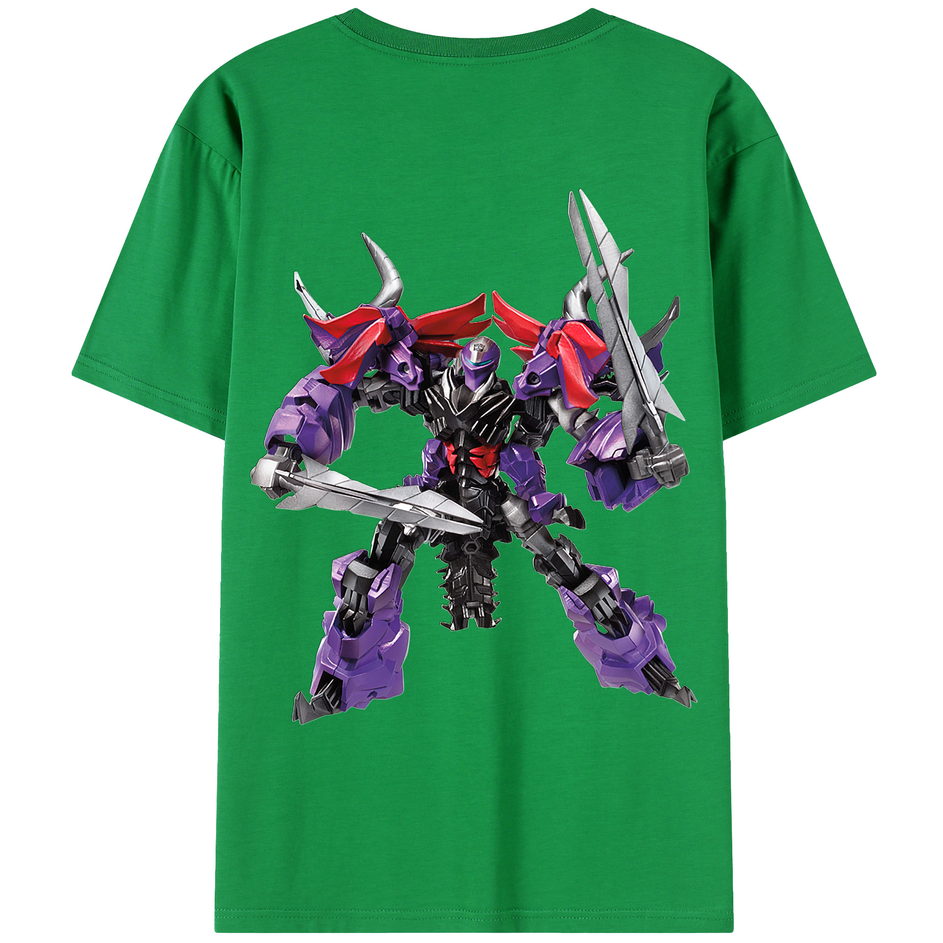 （画像用）  綿100％ メンズ半袖Tシャツ（バックプリント） 通気性