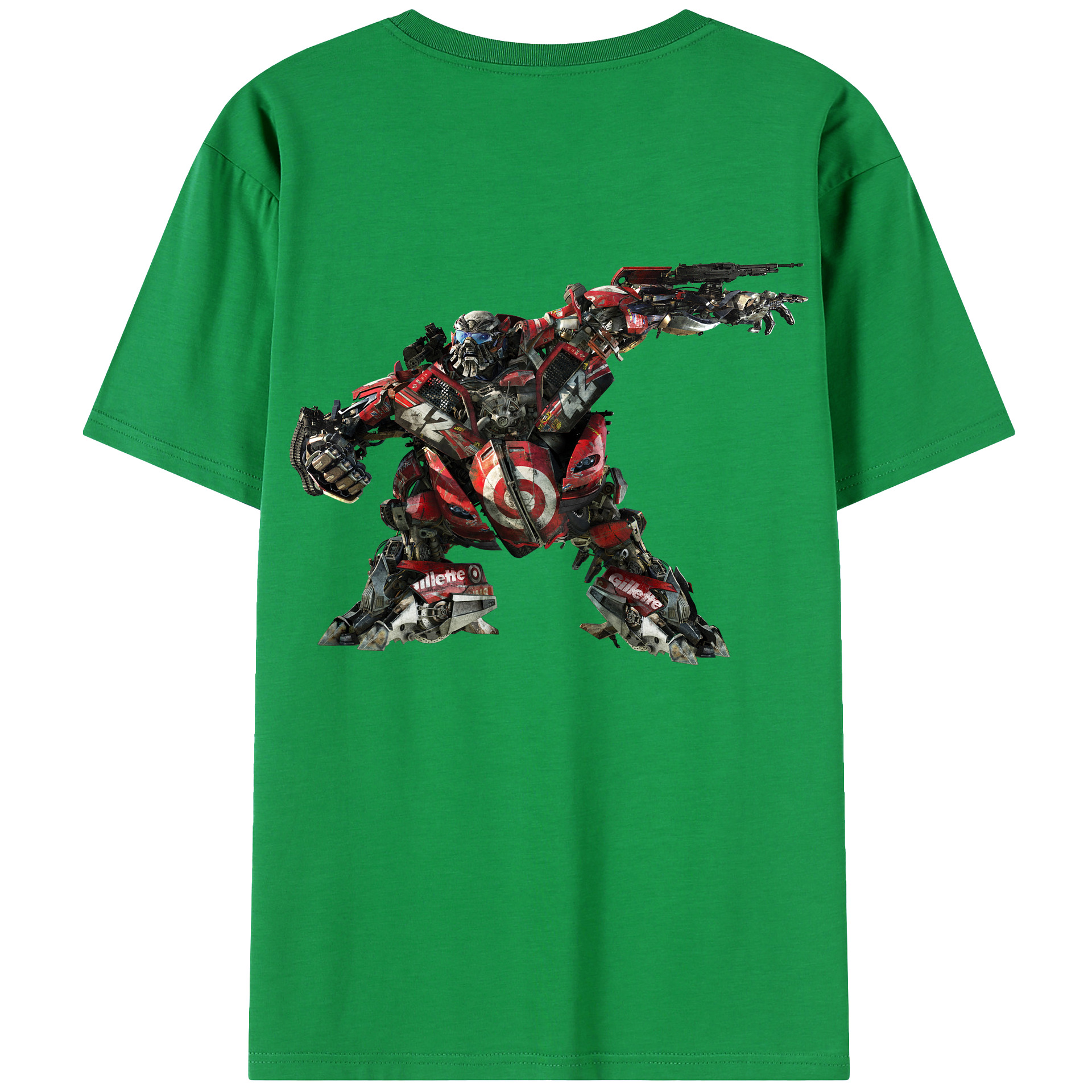 （画像用）  綿100％ メンズ半袖Tシャツ（バックプリント） 通気性