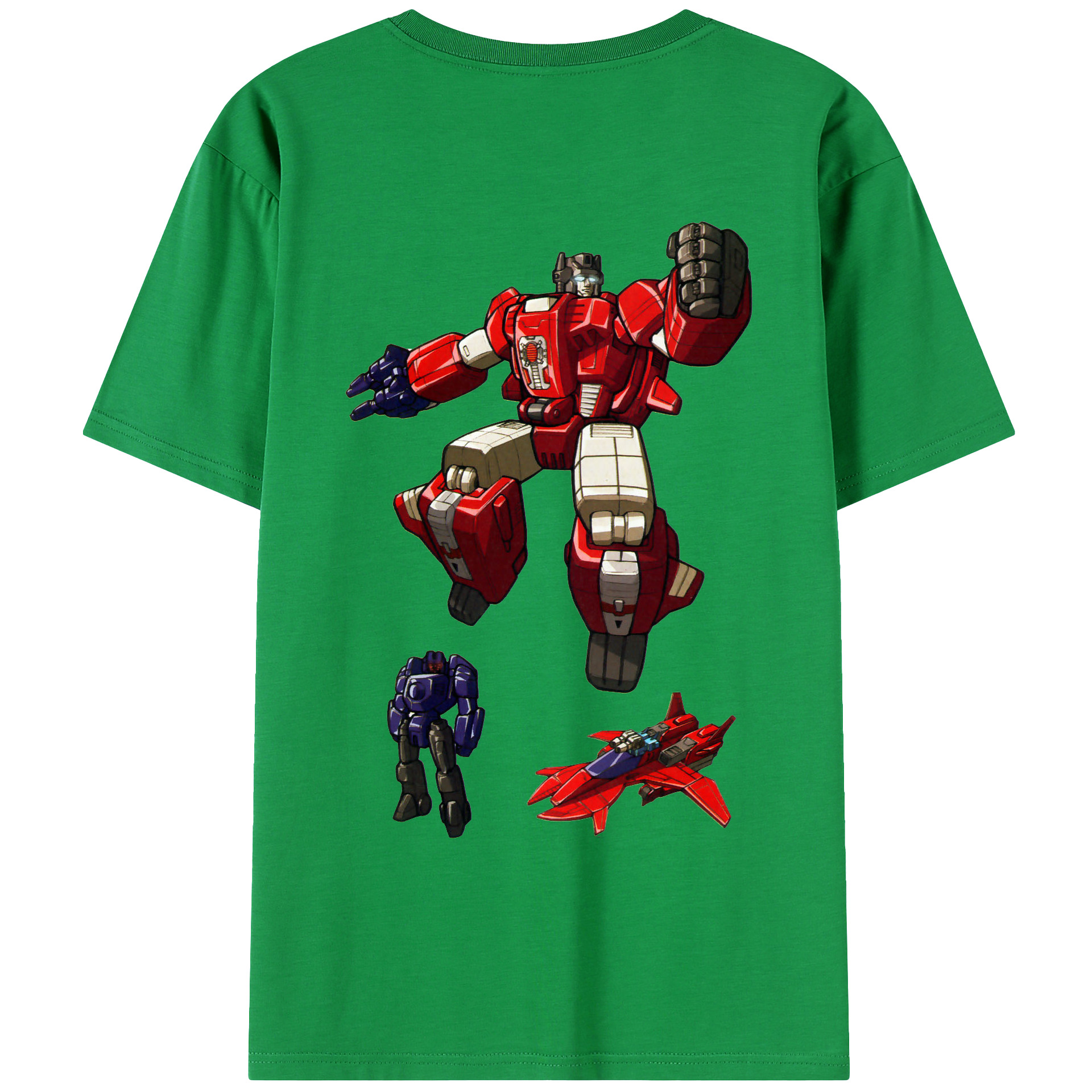 （画像用）  綿100％ メンズ半袖Tシャツ（バックプリント） 通気性