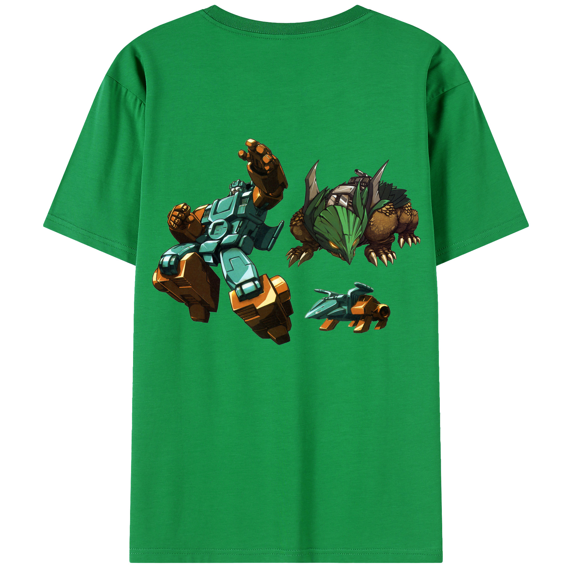 （画像用）  綿100％ メンズ半袖Tシャツ（バックプリント） 通気性