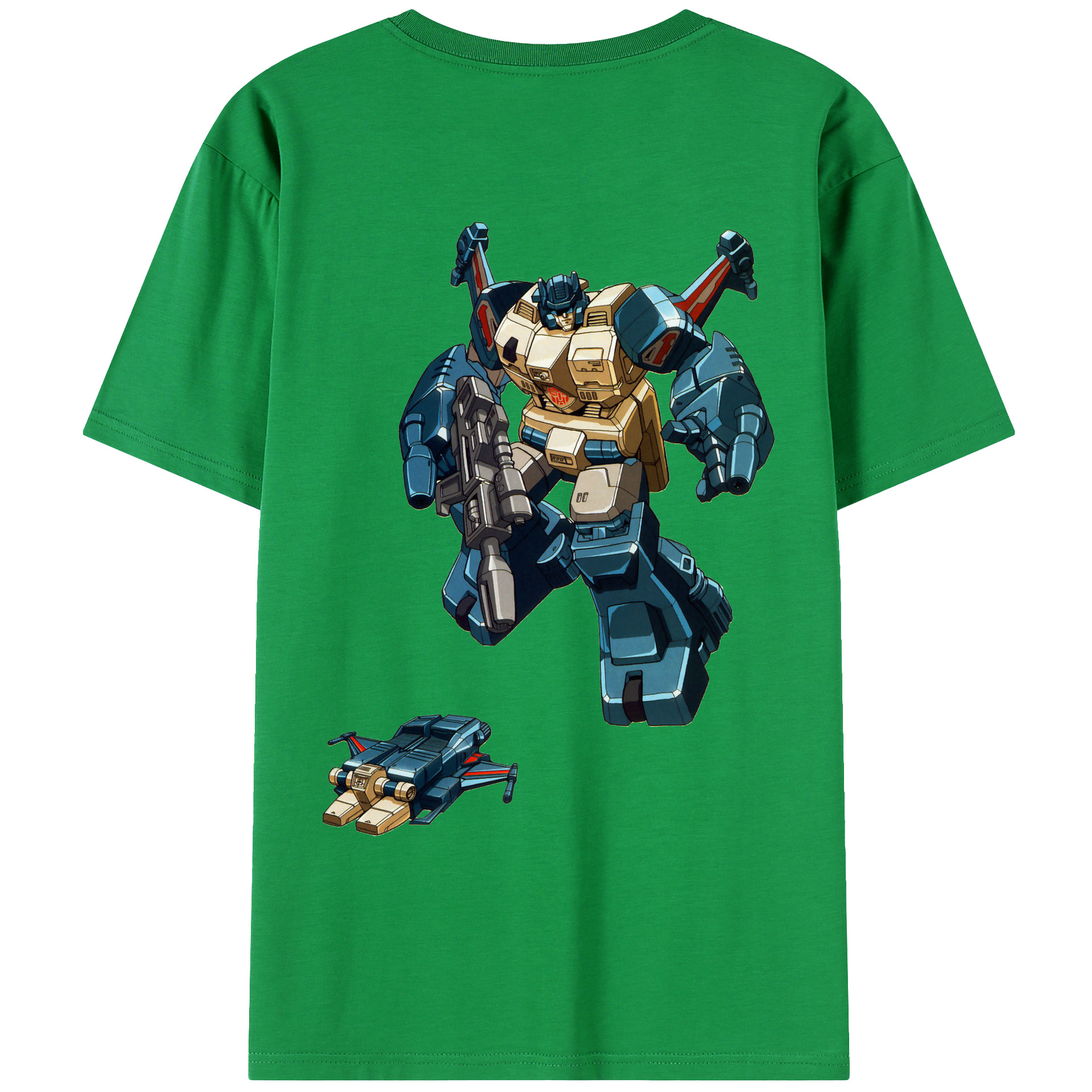 （画像用）  綿100％ メンズ半袖Tシャツ（バックプリント） 通気性