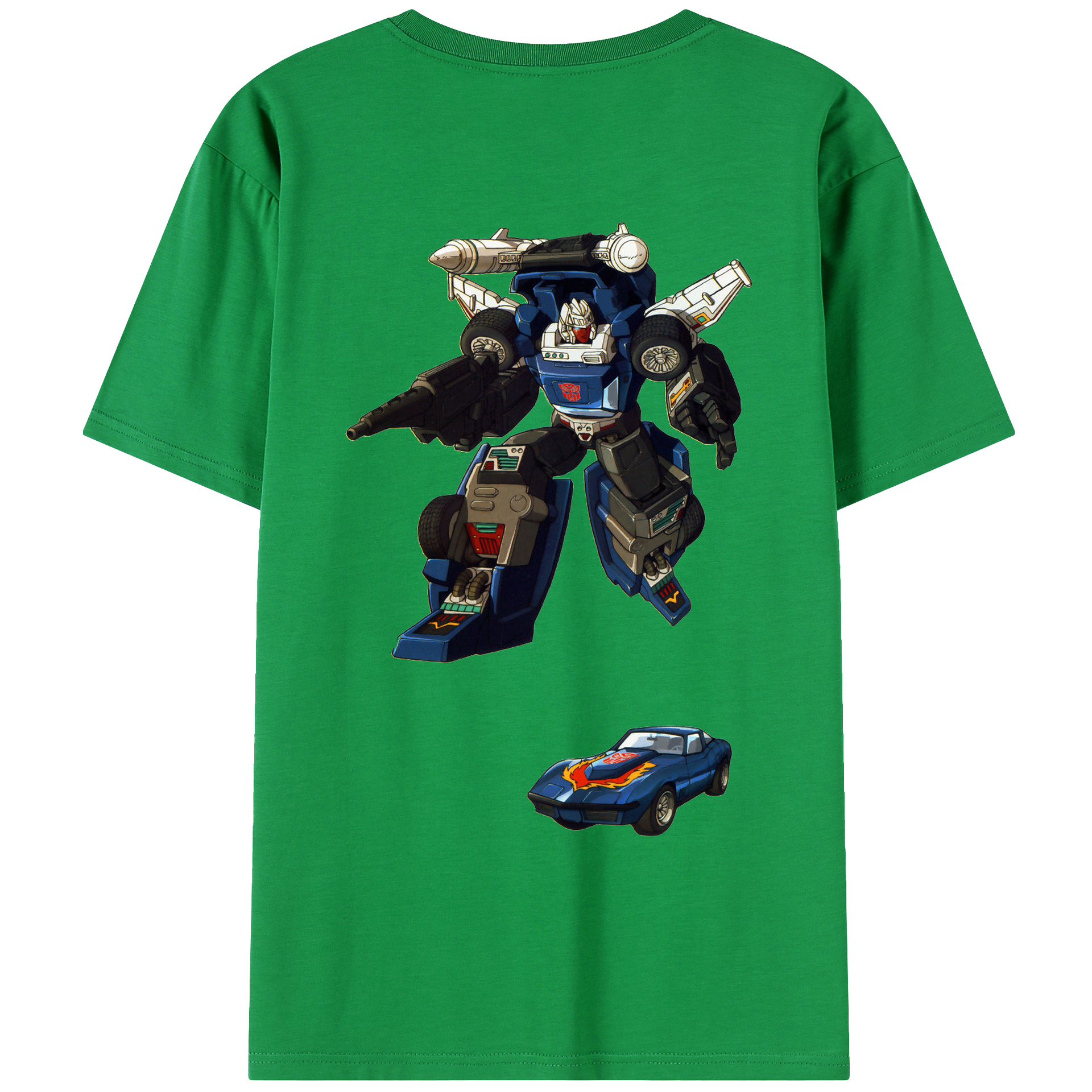 （画像用）  綿100％ メンズ半袖Tシャツ（バックプリント） 通気性