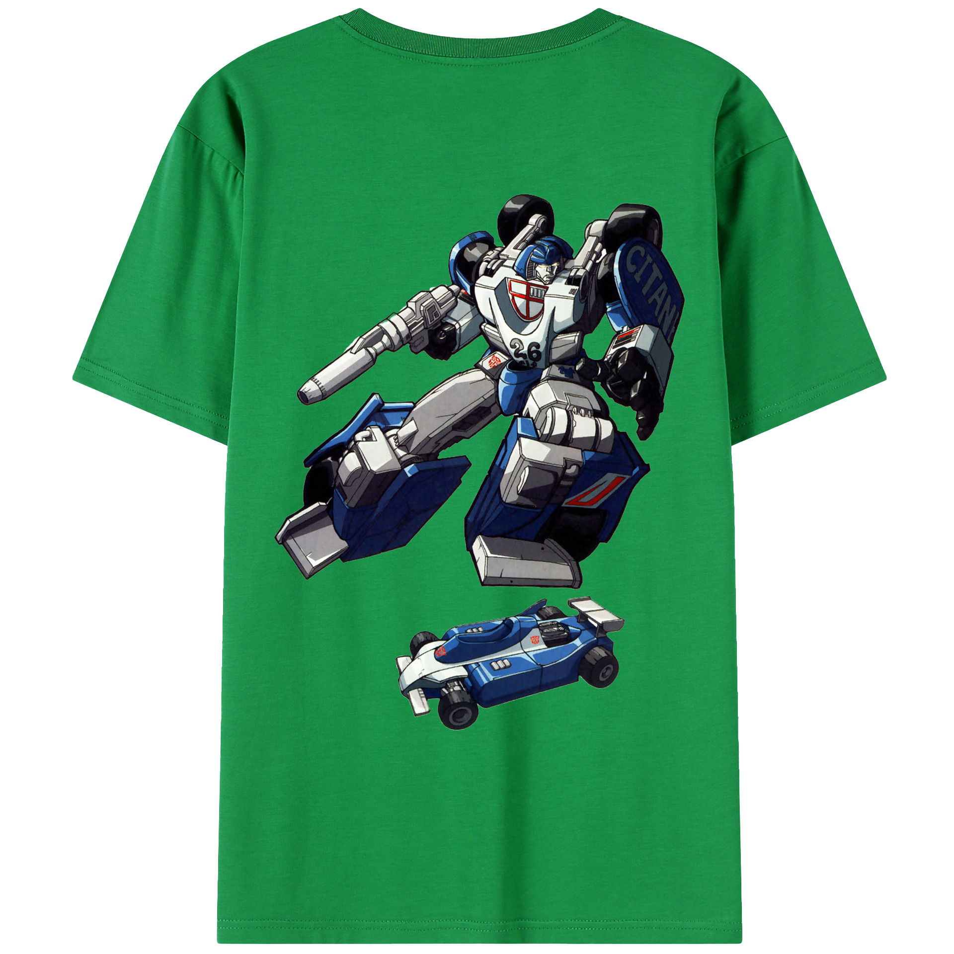（画像用）  綿100％ メンズ半袖Tシャツ（バックプリント） 通気性