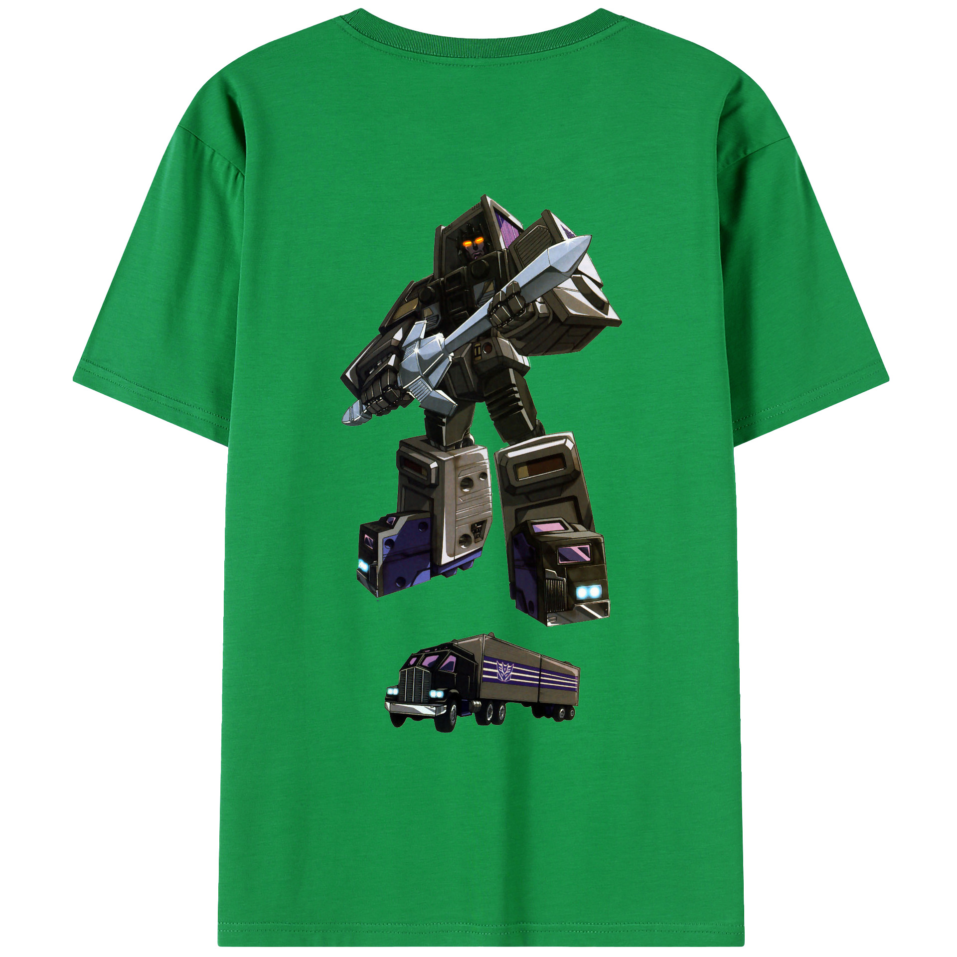 （画像用）  綿100％ メンズ半袖Tシャツ（バックプリント） 通気性