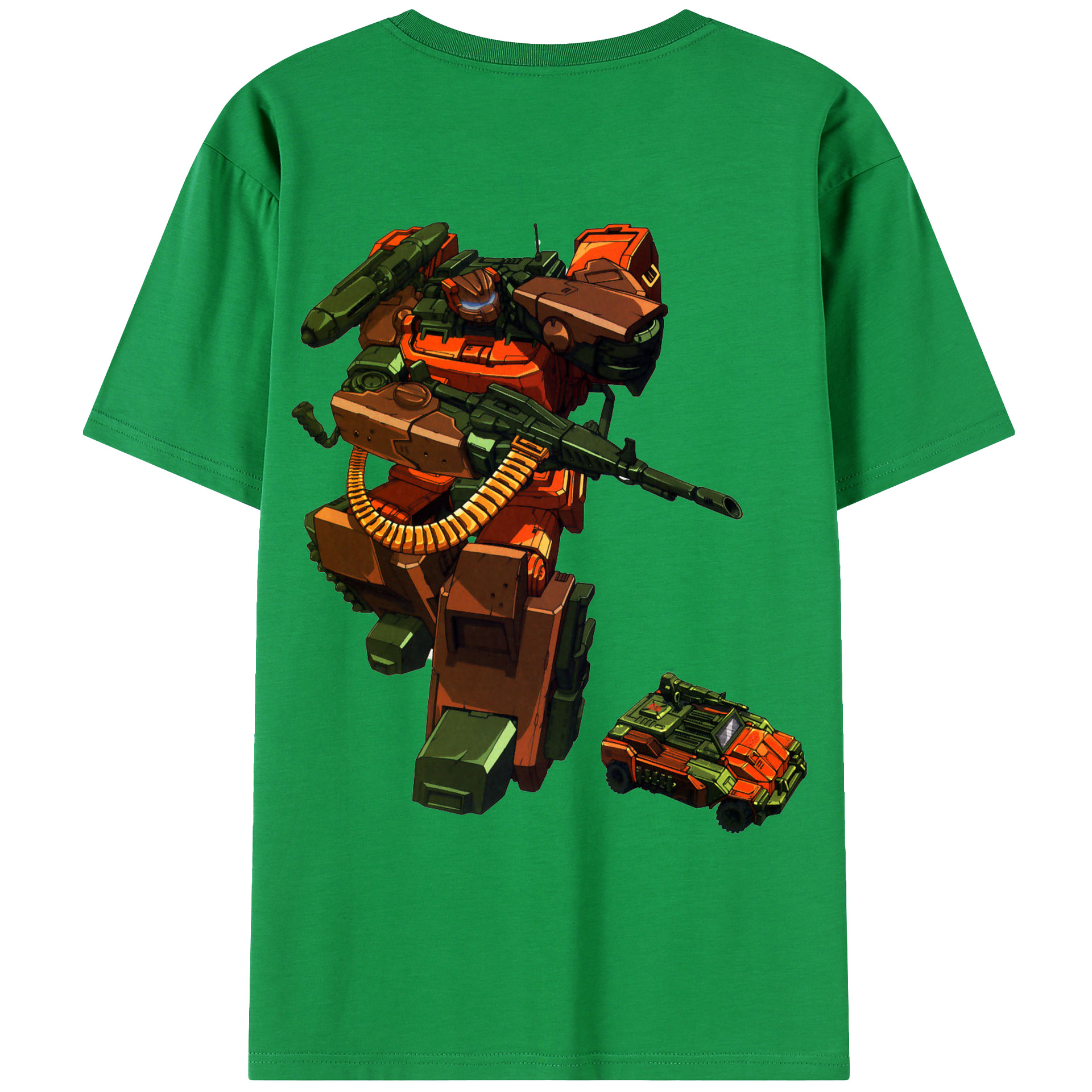 （画像用）  綿100％ メンズ半袖Tシャツ（バックプリント） 通気性
