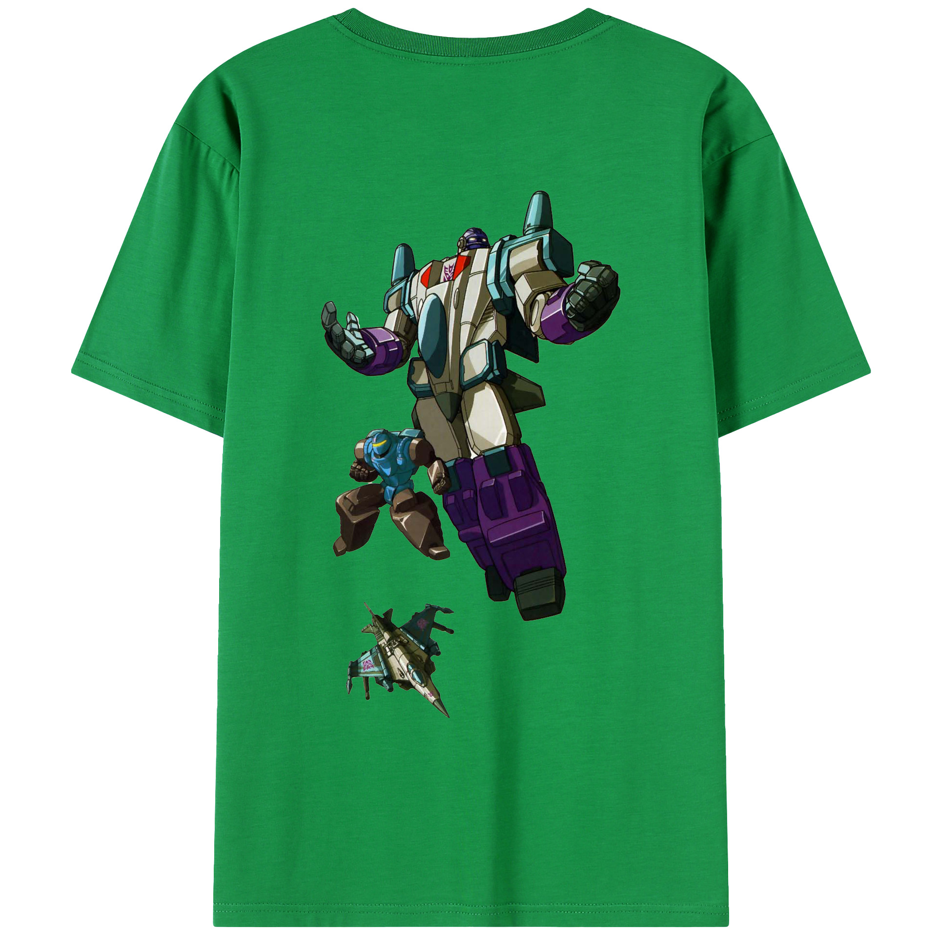 （画像用）  綿100％ メンズ半袖Tシャツ（バックプリント） 通気性