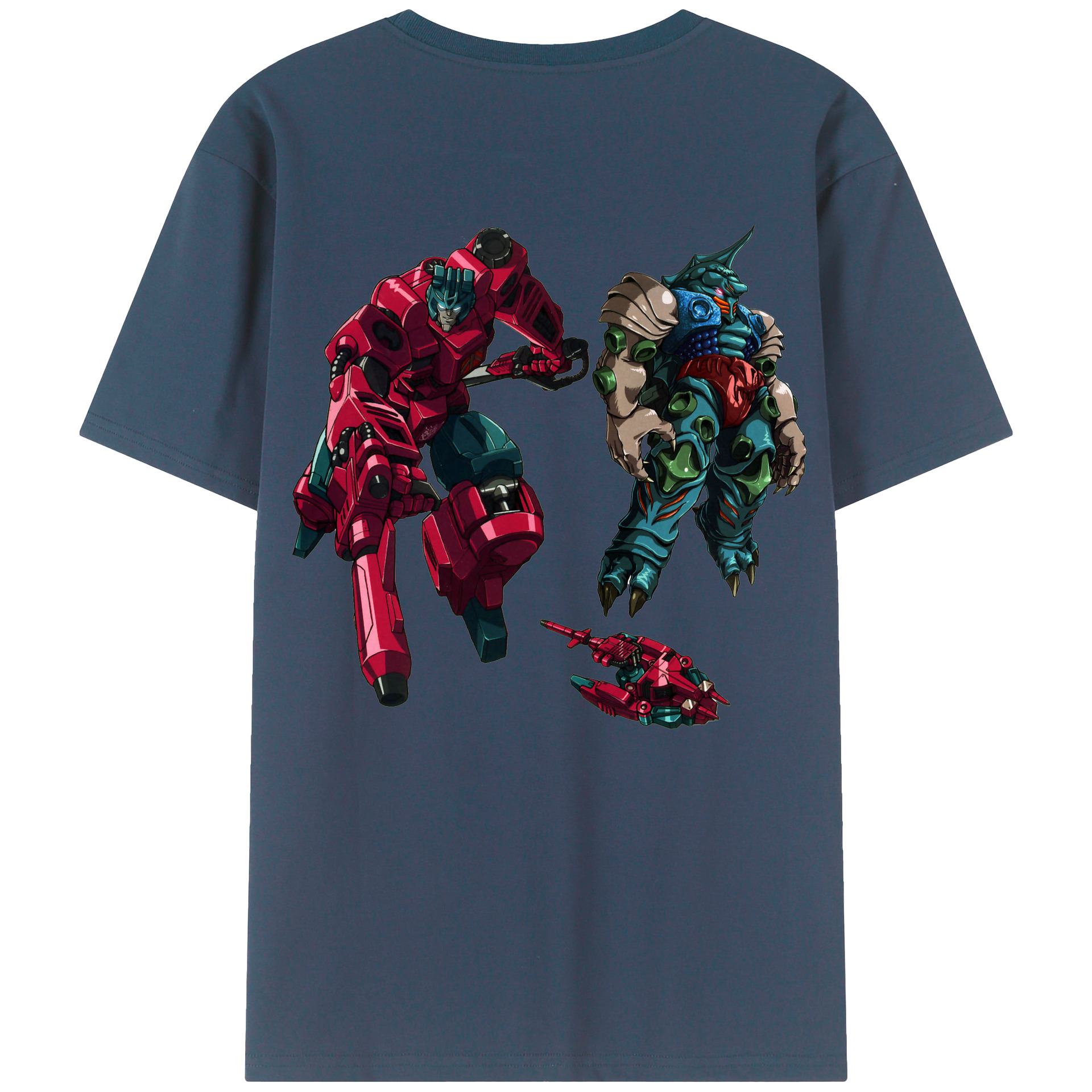 （画像用）  綿100％ メンズ半袖Tシャツ（バックプリント） 通気性