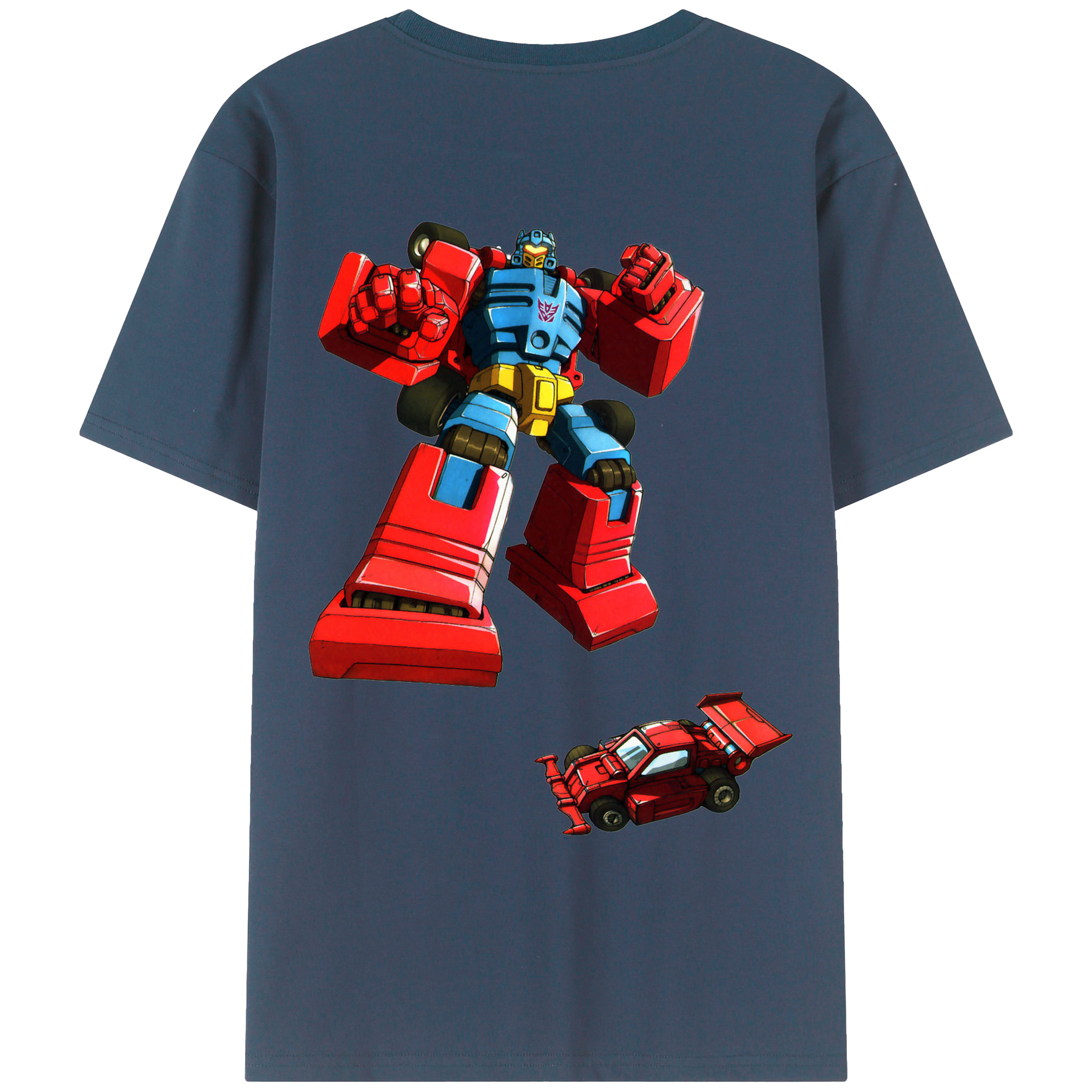 （画像用）  綿100％ メンズ半袖Tシャツ（バックプリント） 通気性