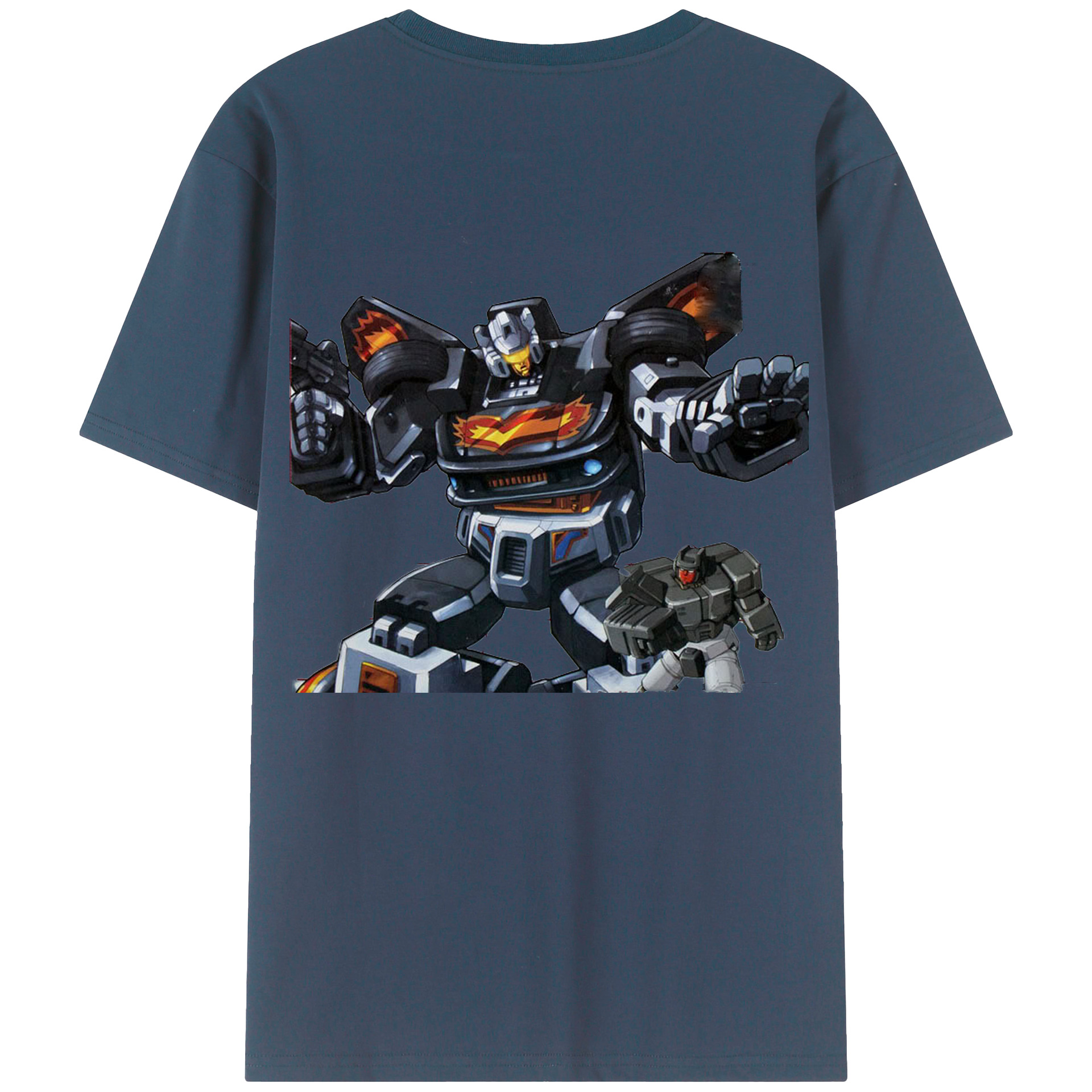 （画像用）  綿100％ メンズ半袖Tシャツ（バックプリント） 通気性