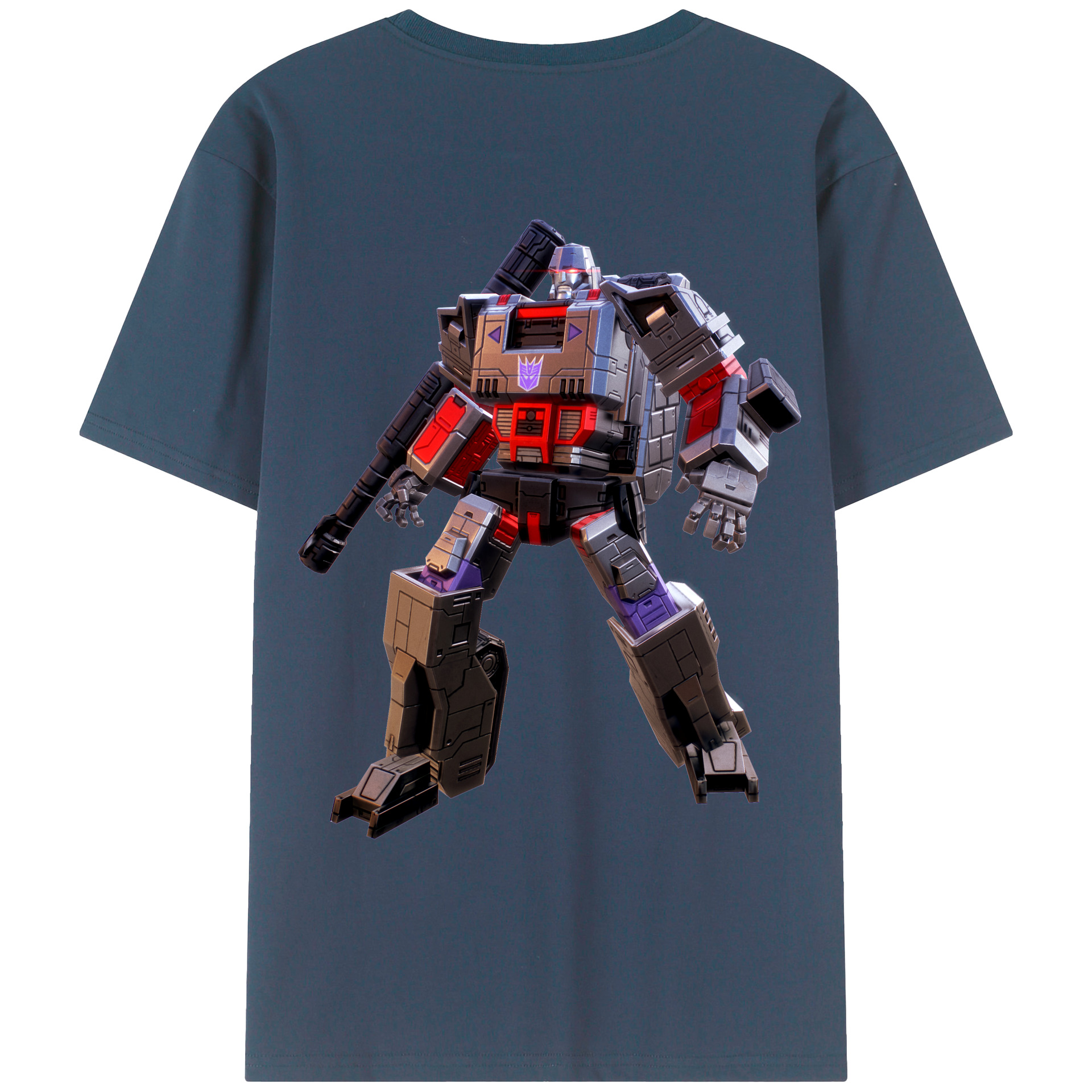 （画像用）  綿100％ メンズ半袖Tシャツ（バックプリント） 通気性