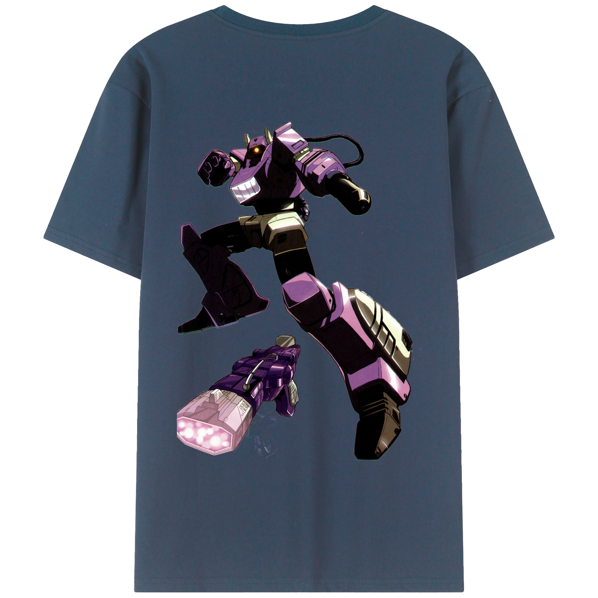 （画像用）  綿100％ メンズ半袖Tシャツ（バックプリント） 通気性