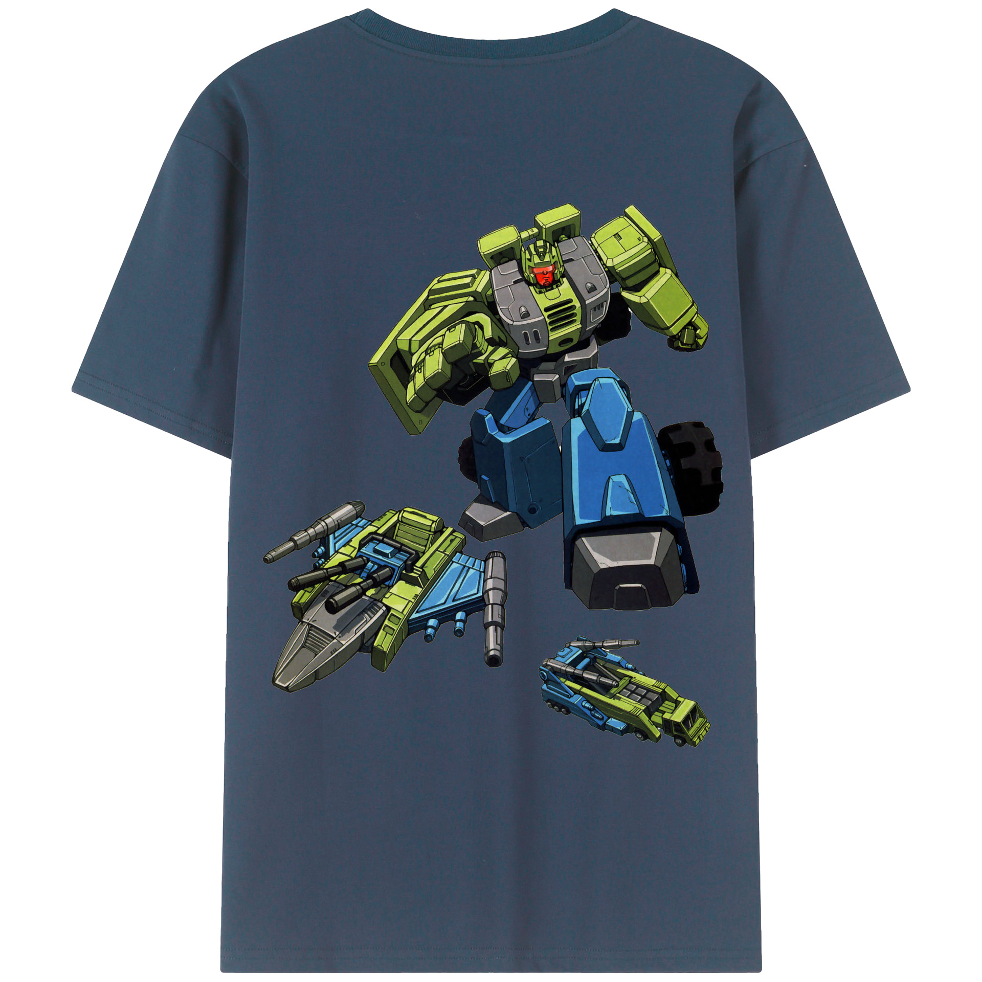 （画像用）  綿100％ メンズ半袖Tシャツ（バックプリント） 通気性