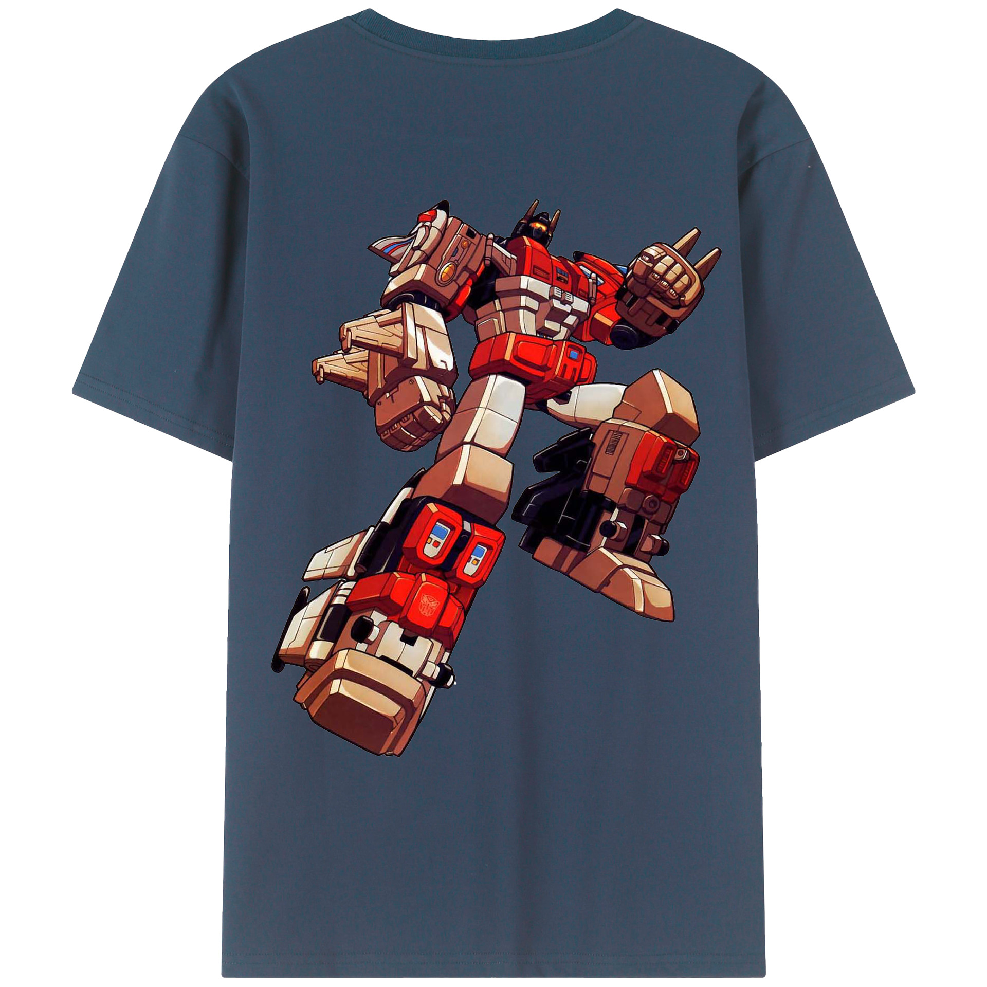 （画像用）  綿100％ メンズ半袖Tシャツ（バックプリント） 通気性