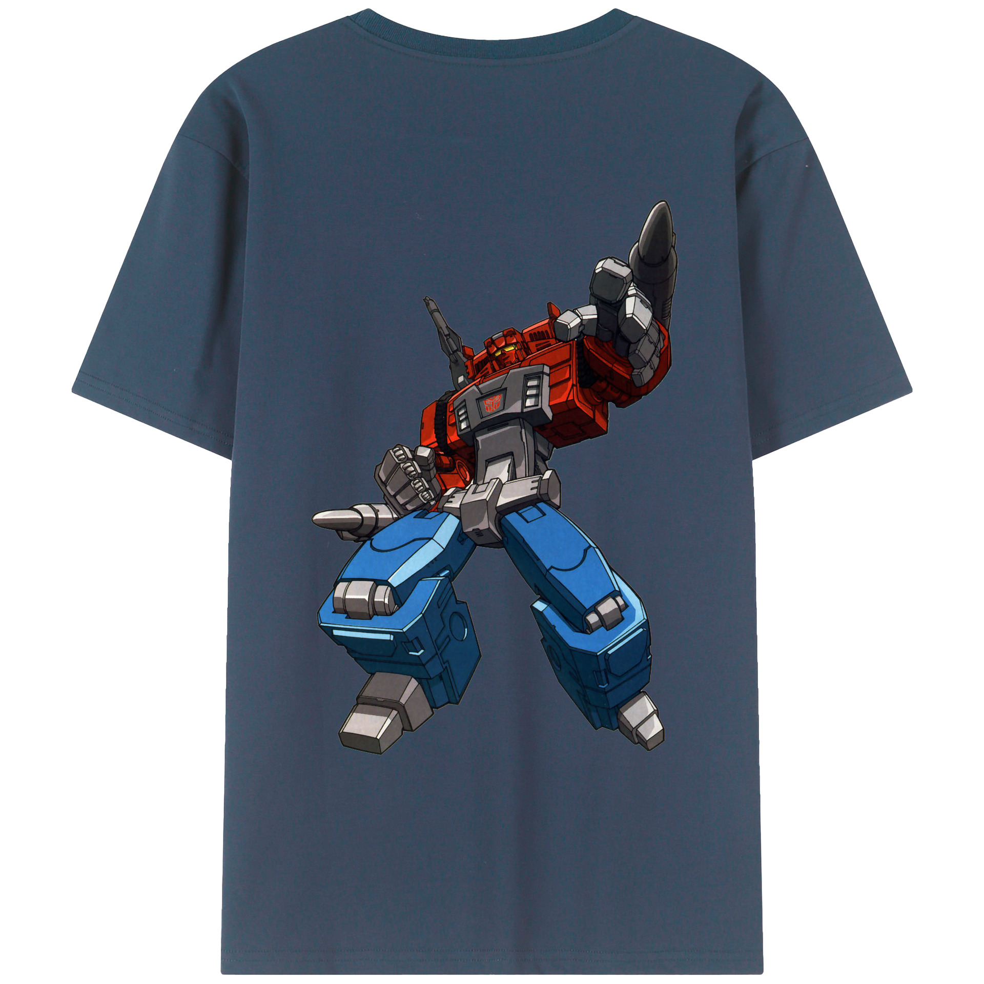 （画像用）  綿100％ メンズ半袖Tシャツ（バックプリント） 通気性