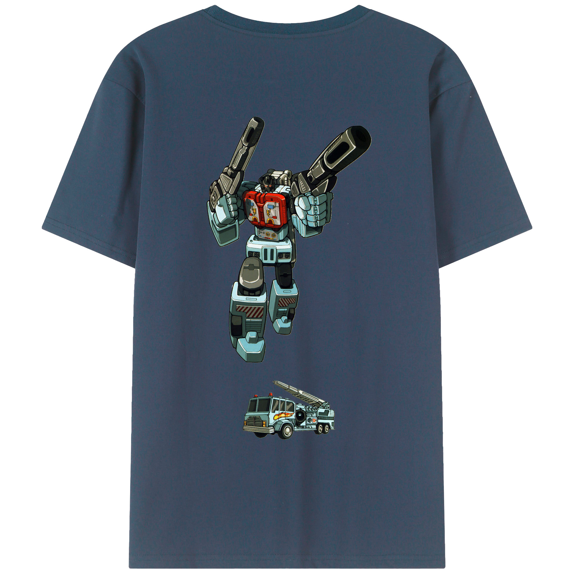 （画像用）  綿100％ メンズ半袖Tシャツ（バックプリント） 通気性