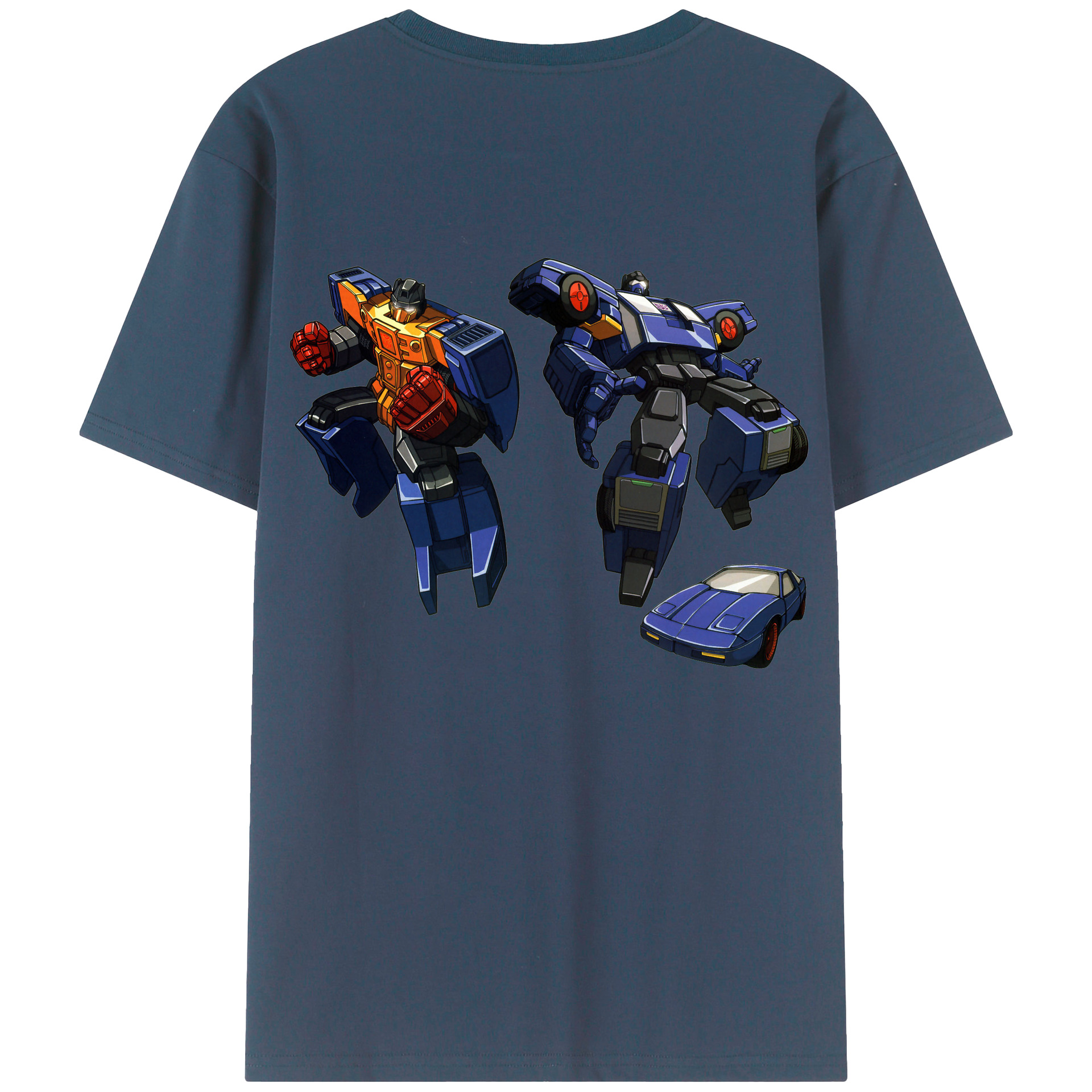 （画像用）  綿100％ メンズ半袖Tシャツ（バックプリント） 通気性