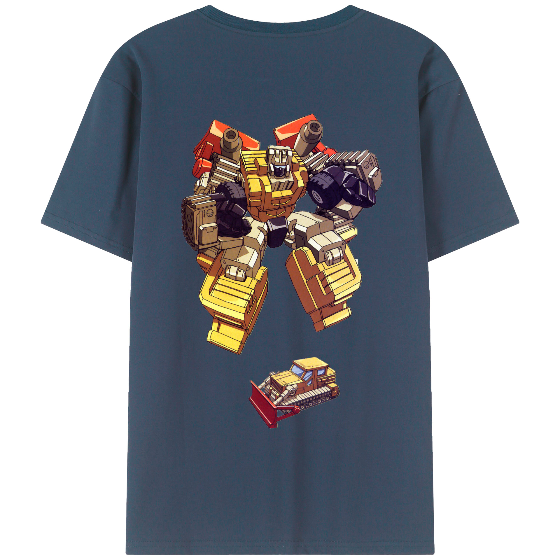 （画像用）  綿100％ メンズ半袖Tシャツ（バックプリント） 通気性