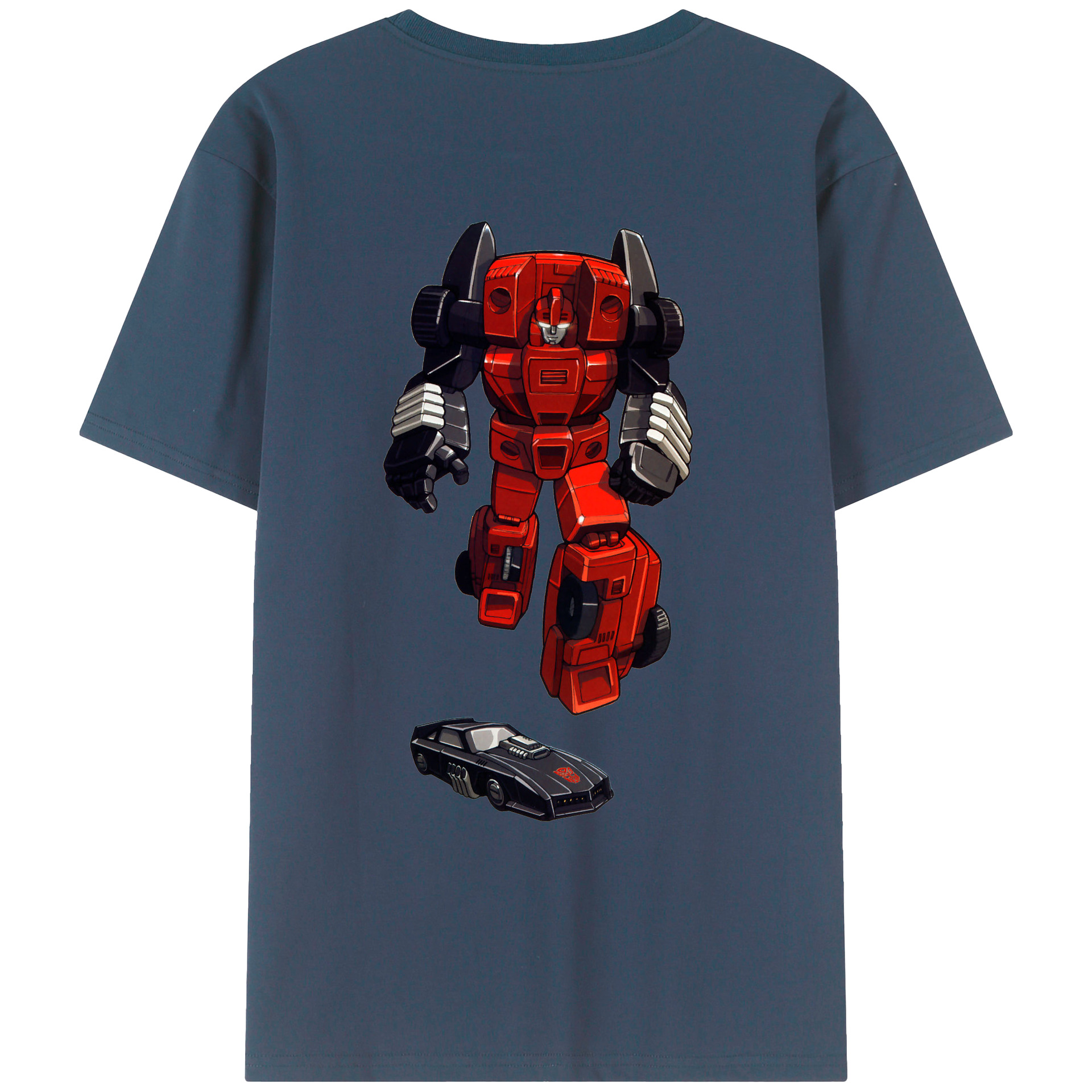 （画像用）  綿100％ メンズ半袖Tシャツ（バックプリント） 通気性