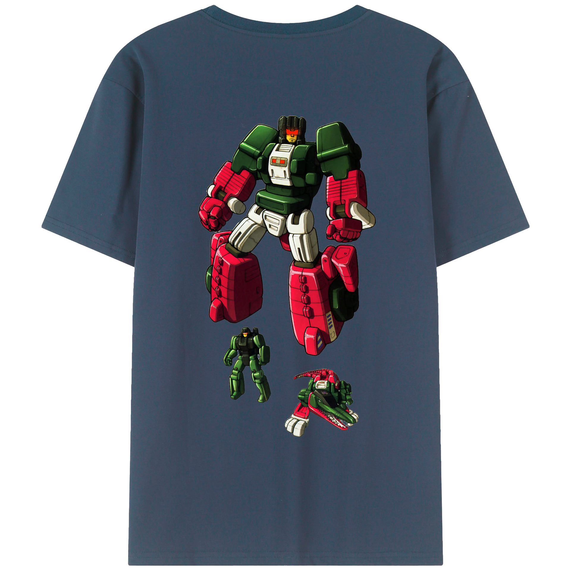 （画像用）  綿100％ メンズ半袖Tシャツ（バックプリント） 通気性