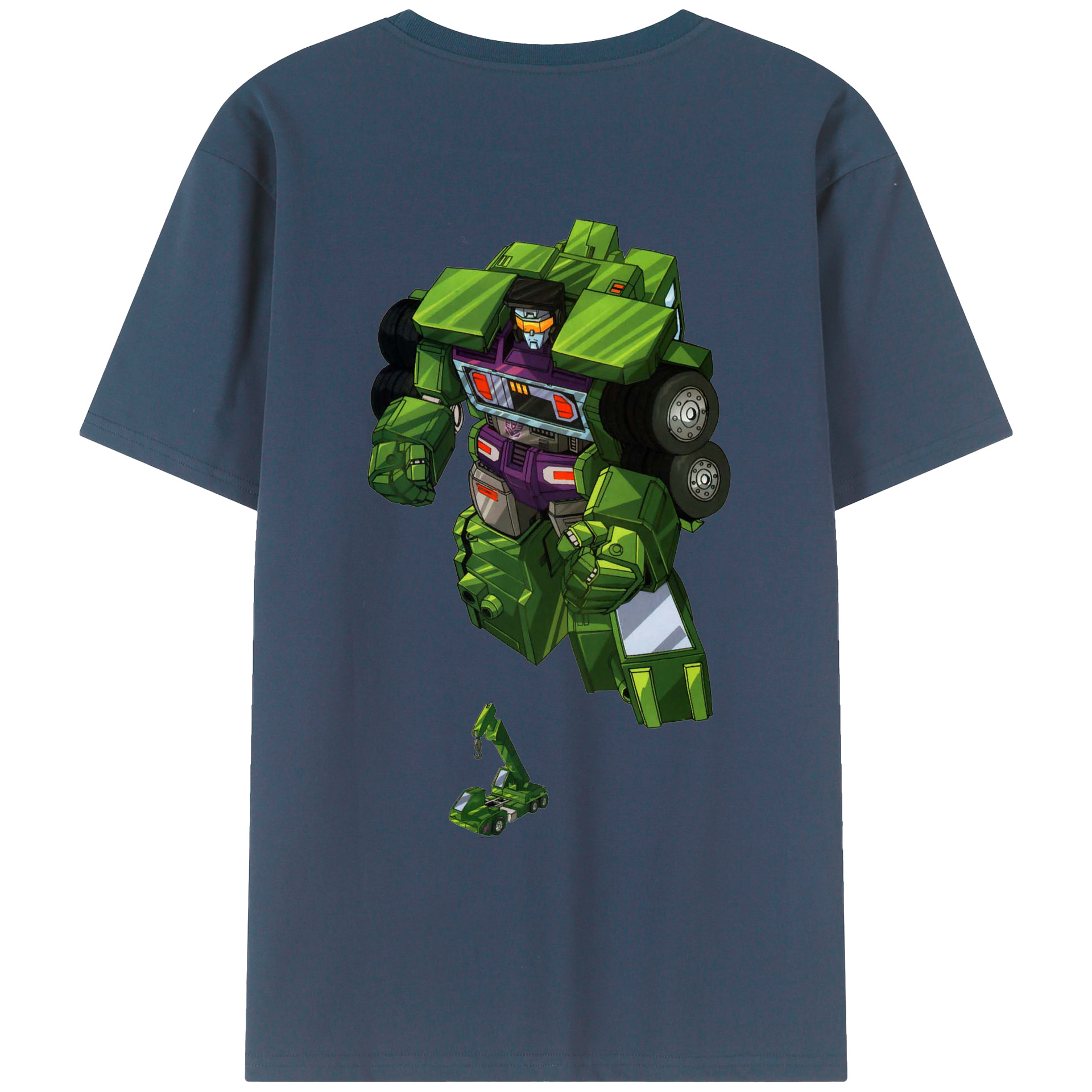 （画像用）  綿100％ メンズ半袖Tシャツ（バックプリント） 通気性