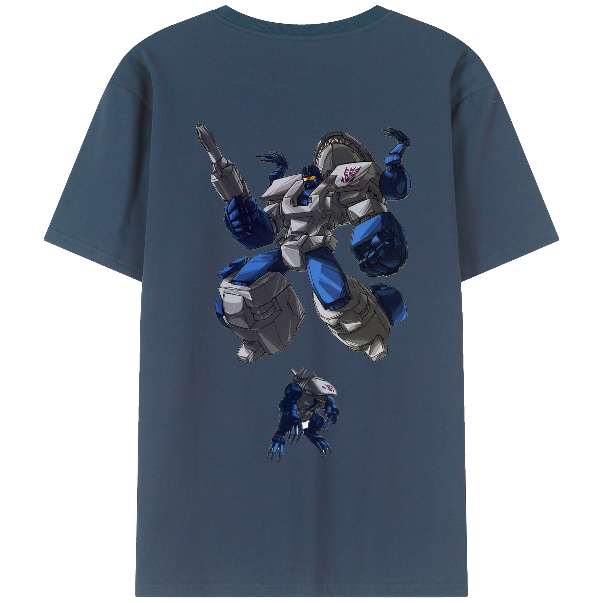 （画像用）  綿100％ メンズ半袖Tシャツ（バックプリント） 通気性