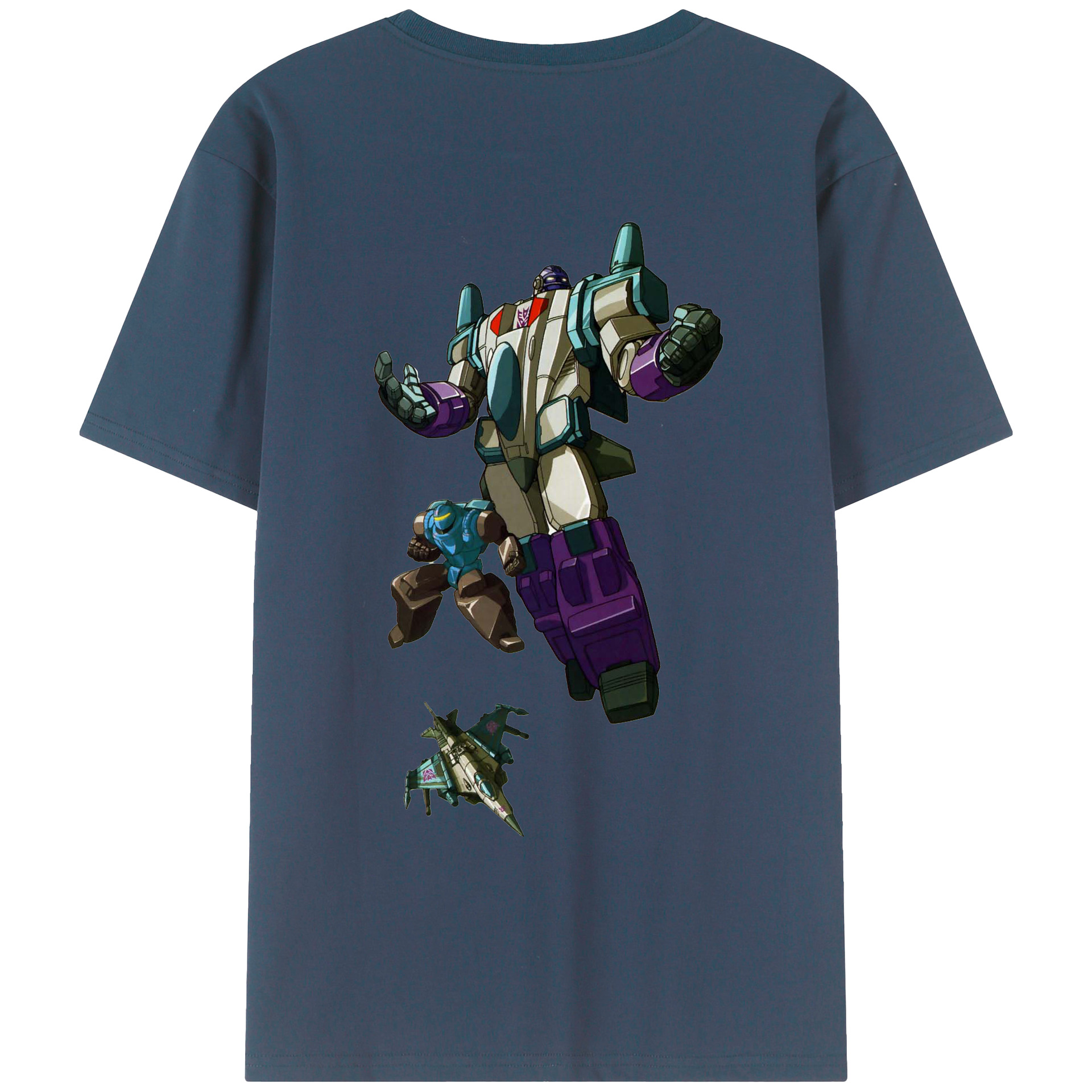 （画像用）  綿100％ メンズ半袖Tシャツ（バックプリント） 通気性
