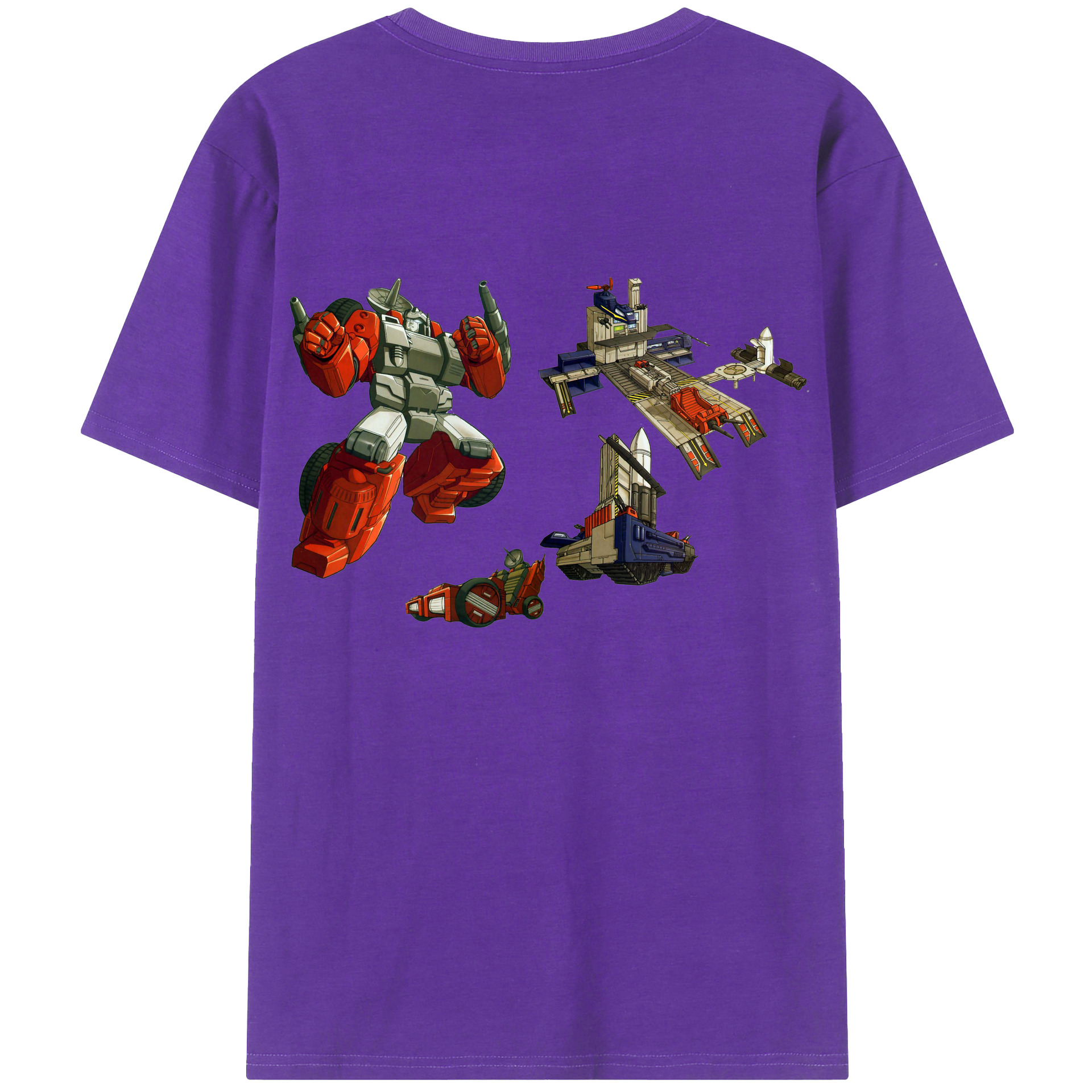 （画像用）  綿100％ メンズ半袖Tシャツ（バックプリント） 通気性