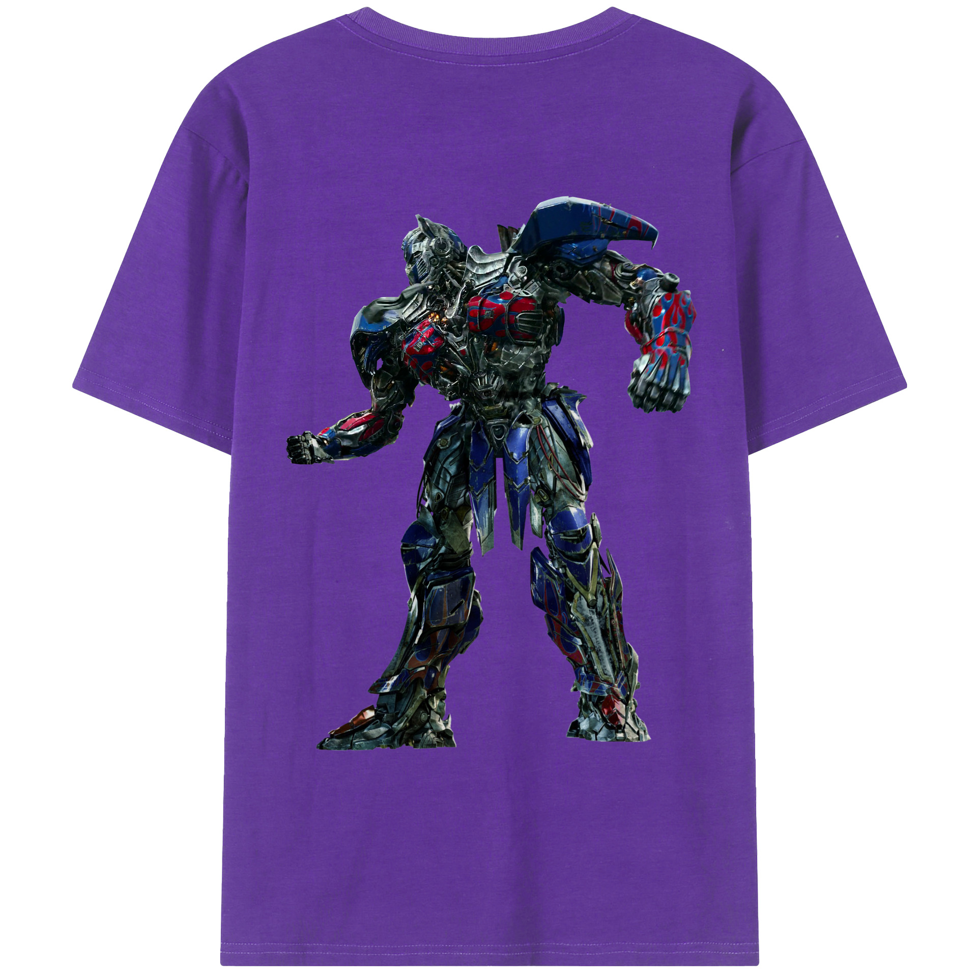 （画像用）  綿100％ メンズ半袖Tシャツ（バックプリント） 通気性