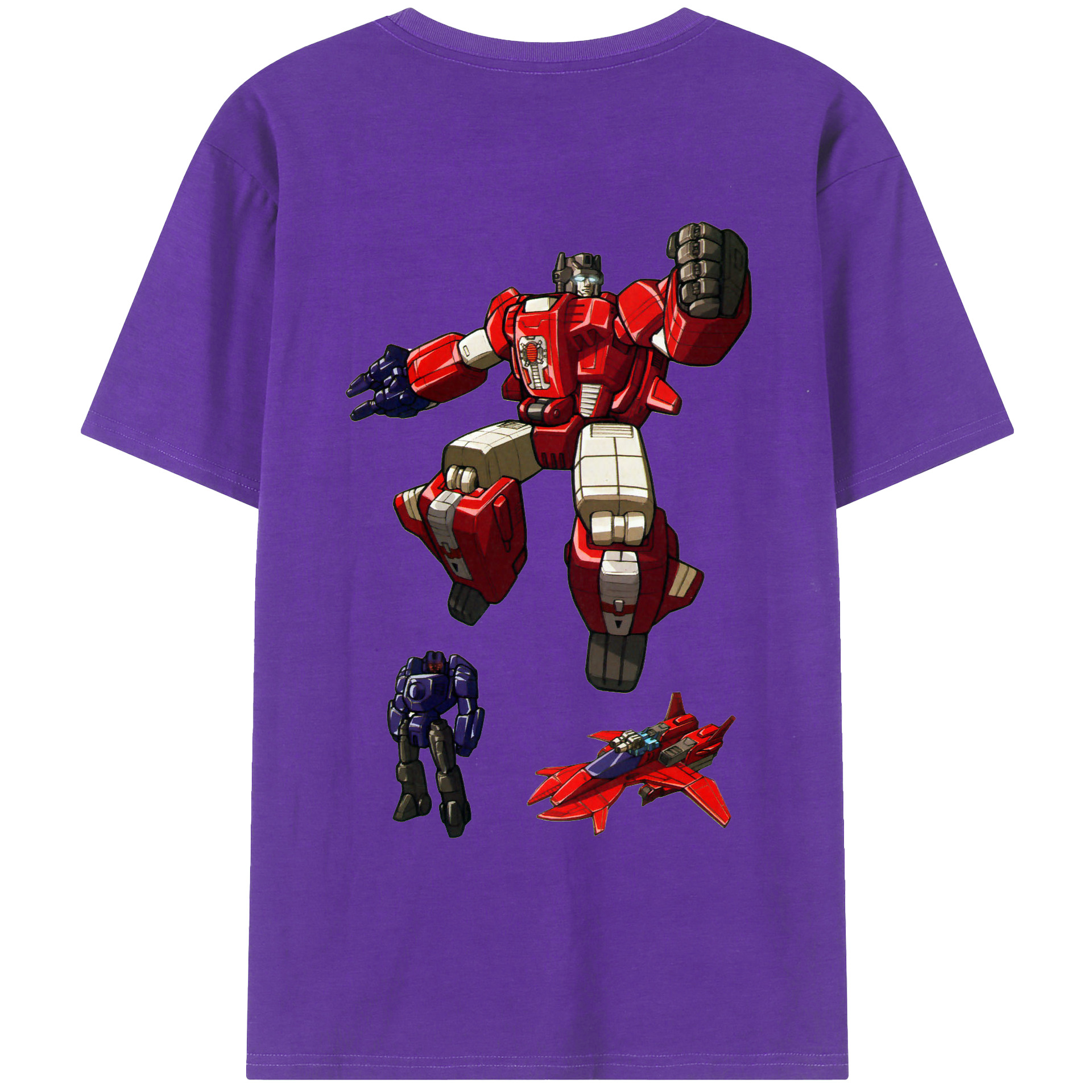 （画像用）  綿100％ メンズ半袖Tシャツ（バックプリント） 通気性
