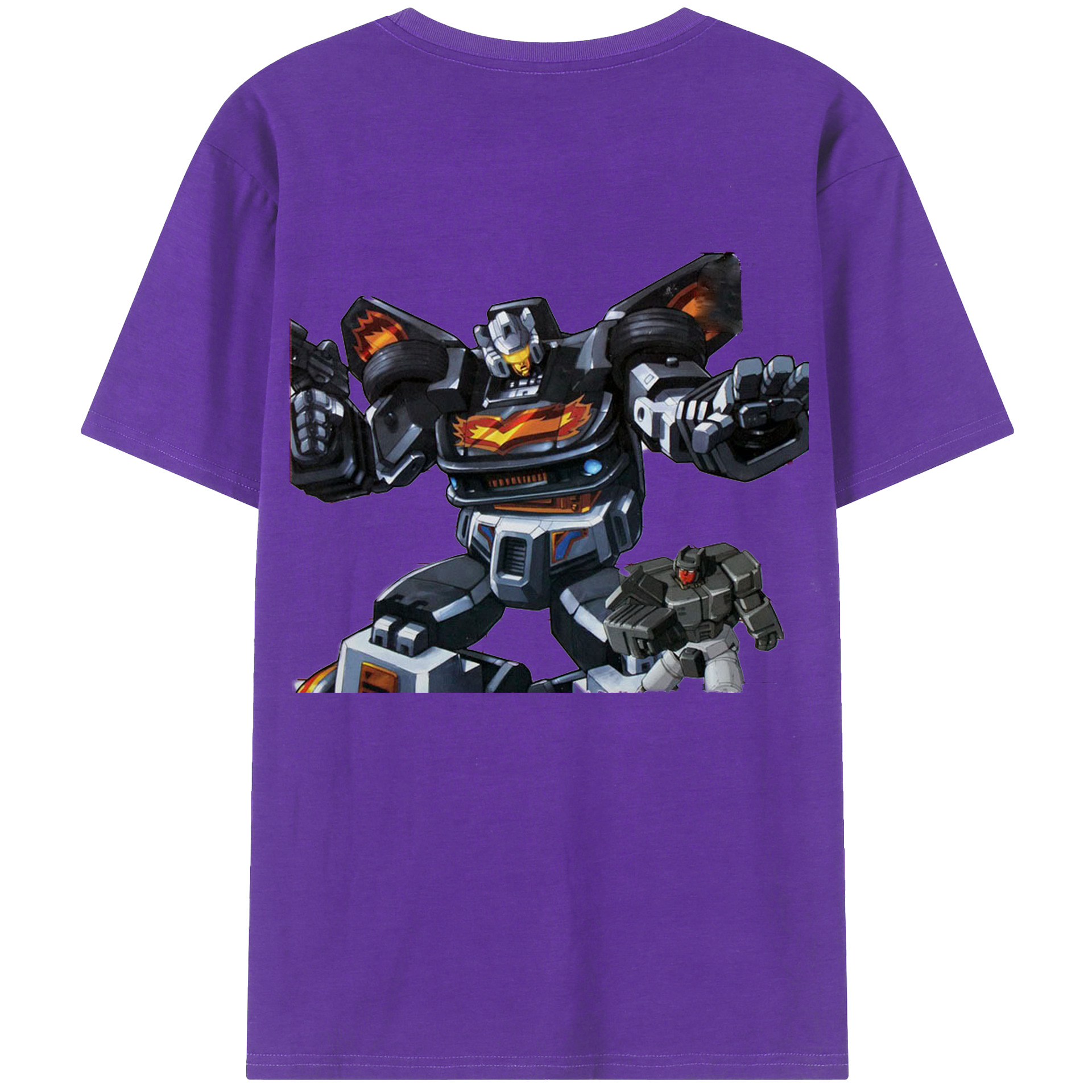 （画像用）  綿100％ メンズ半袖Tシャツ（バックプリント） 通気性