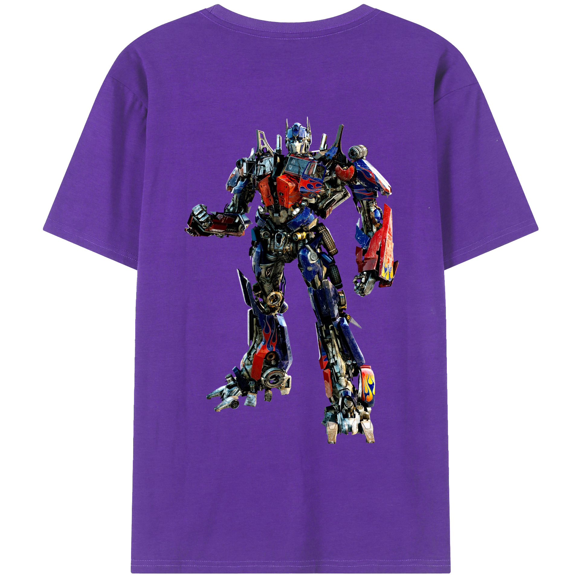 （画像用）  綿100％ メンズ半袖Tシャツ（バックプリント） 通気性