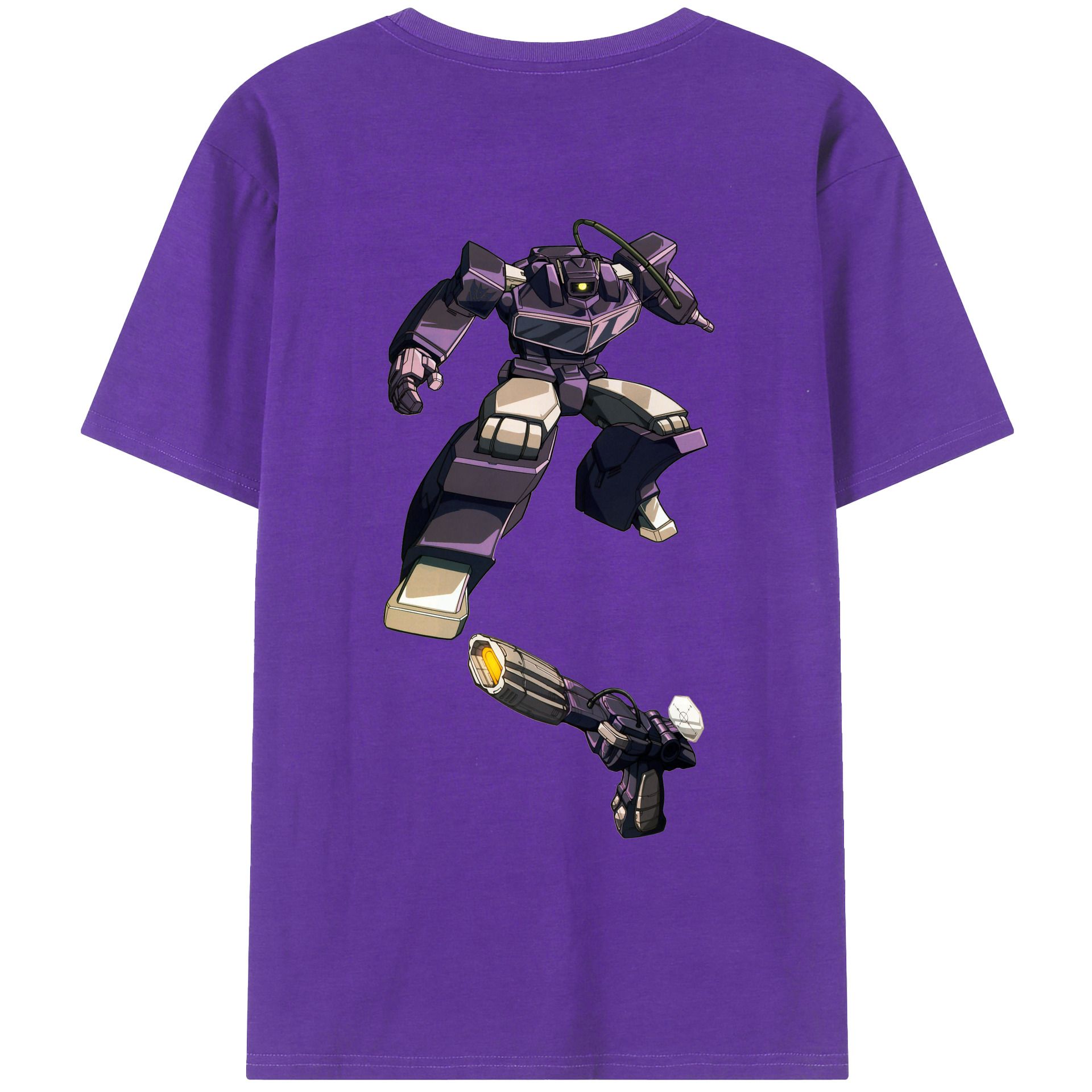 （画像用）  綿100％ メンズ半袖Tシャツ（バックプリント） 通気性