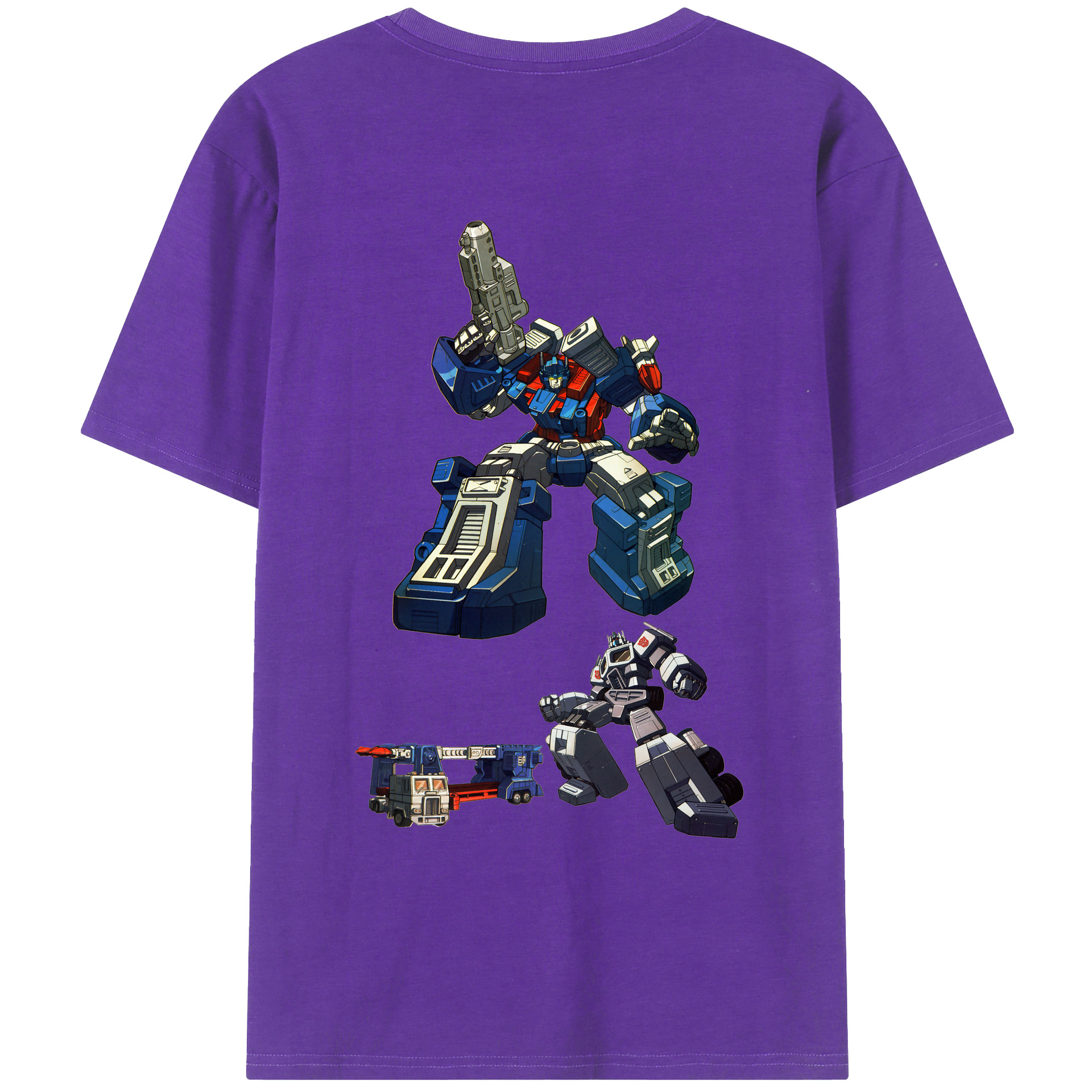 （画像用）  綿100％ メンズ半袖Tシャツ（バックプリント） 通気性