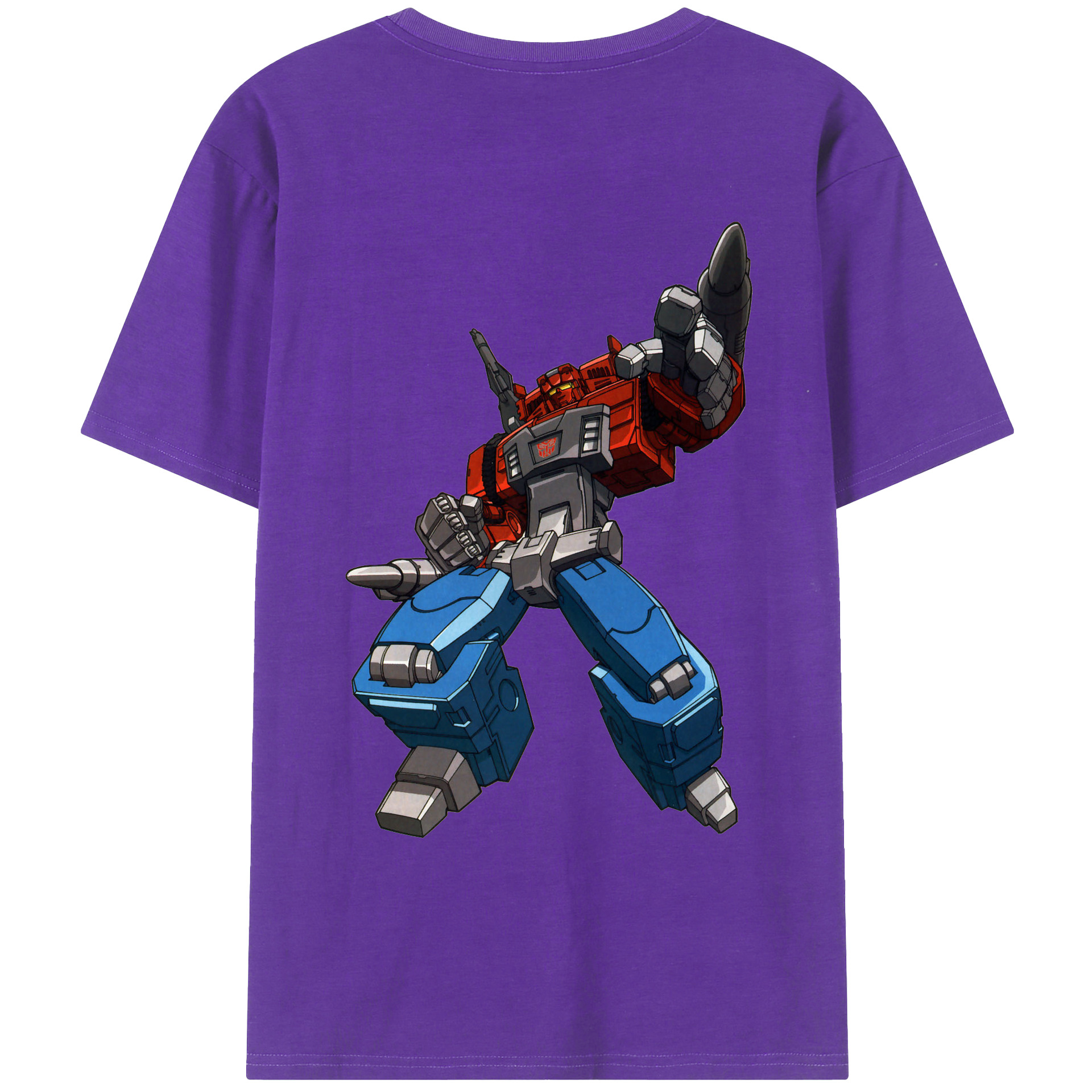 （画像用）  綿100％ メンズ半袖Tシャツ（バックプリント） 通気性