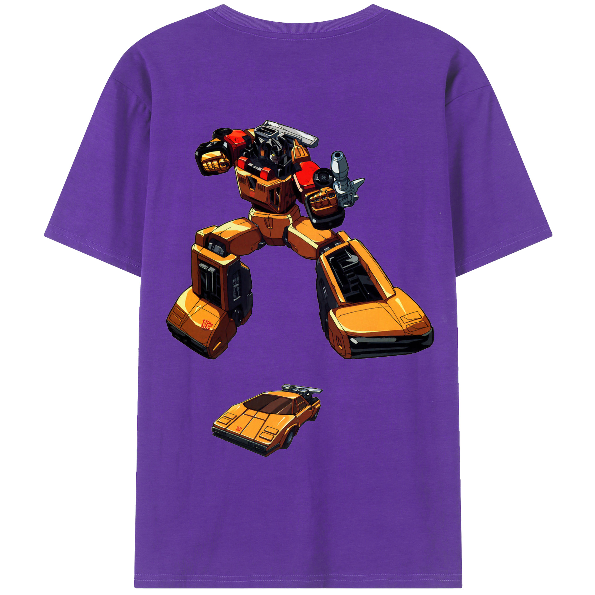 （画像用）  綿100％ メンズ半袖Tシャツ（バックプリント） 通気性
