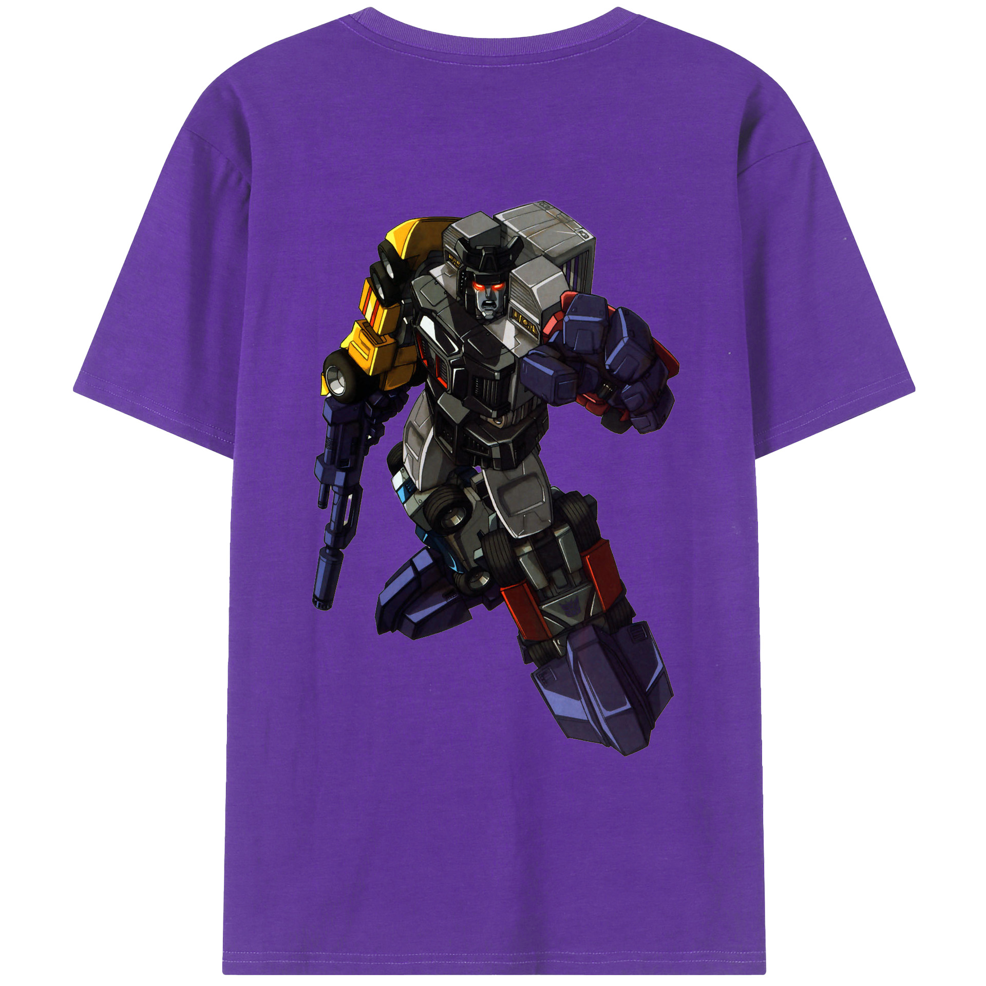 （画像用）  綿100％ メンズ半袖Tシャツ（バックプリント） 通気性