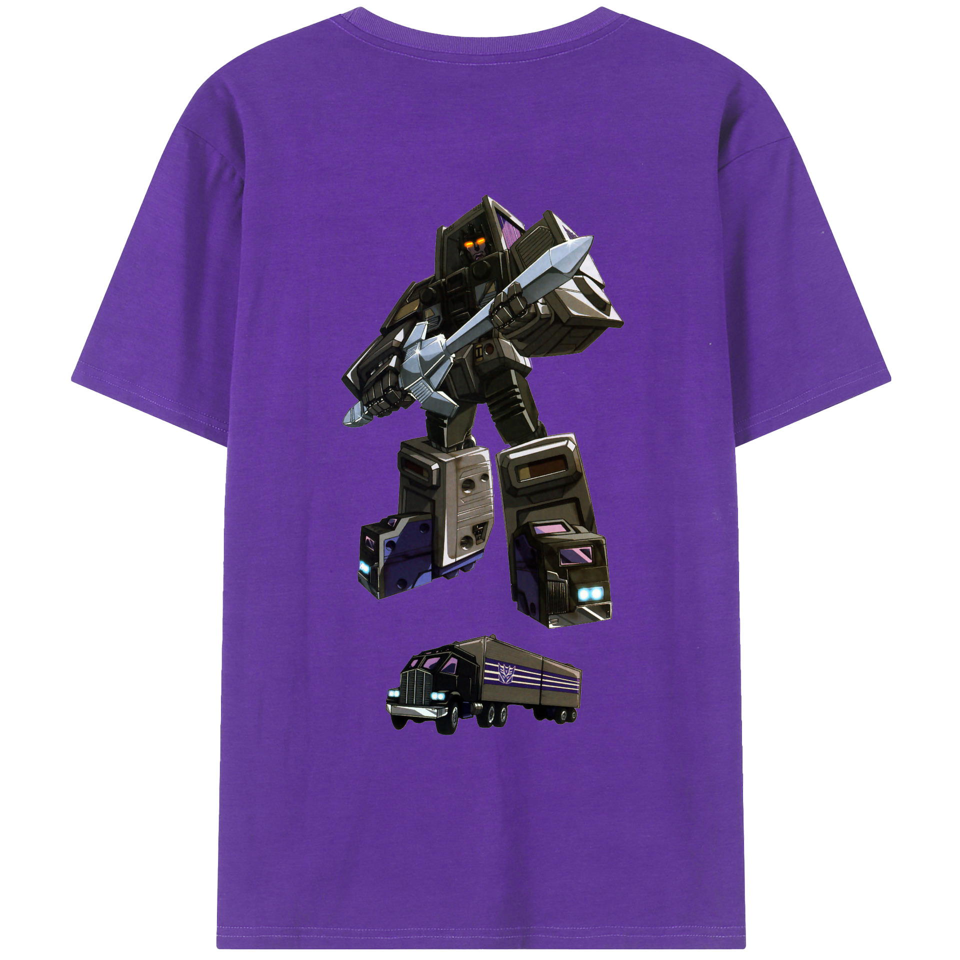 （画像用）  綿100％ メンズ半袖Tシャツ（バックプリント） 通気性