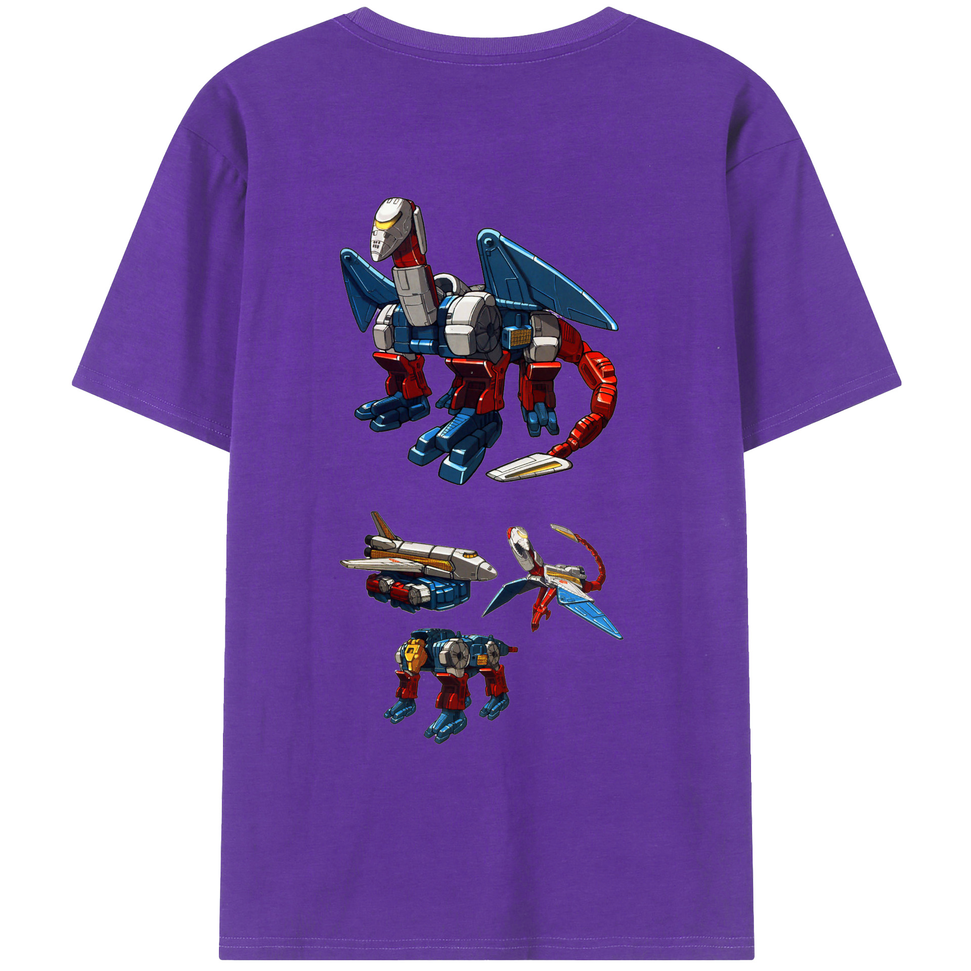 （画像用）  綿100％ メンズ半袖Tシャツ（バックプリント） 通気性