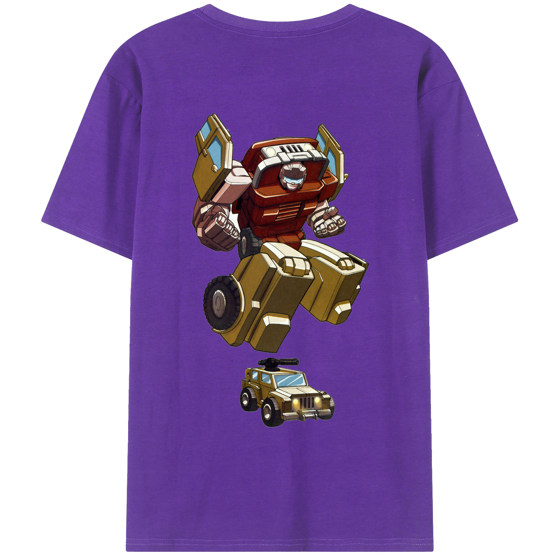 （画像用）  綿100％ メンズ半袖Tシャツ（バックプリント） 通気性
