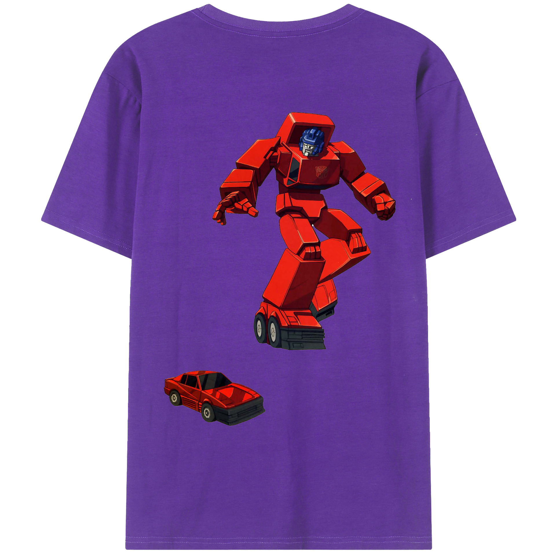 （画像用）  綿100％ メンズ半袖Tシャツ（バックプリント） 通気性