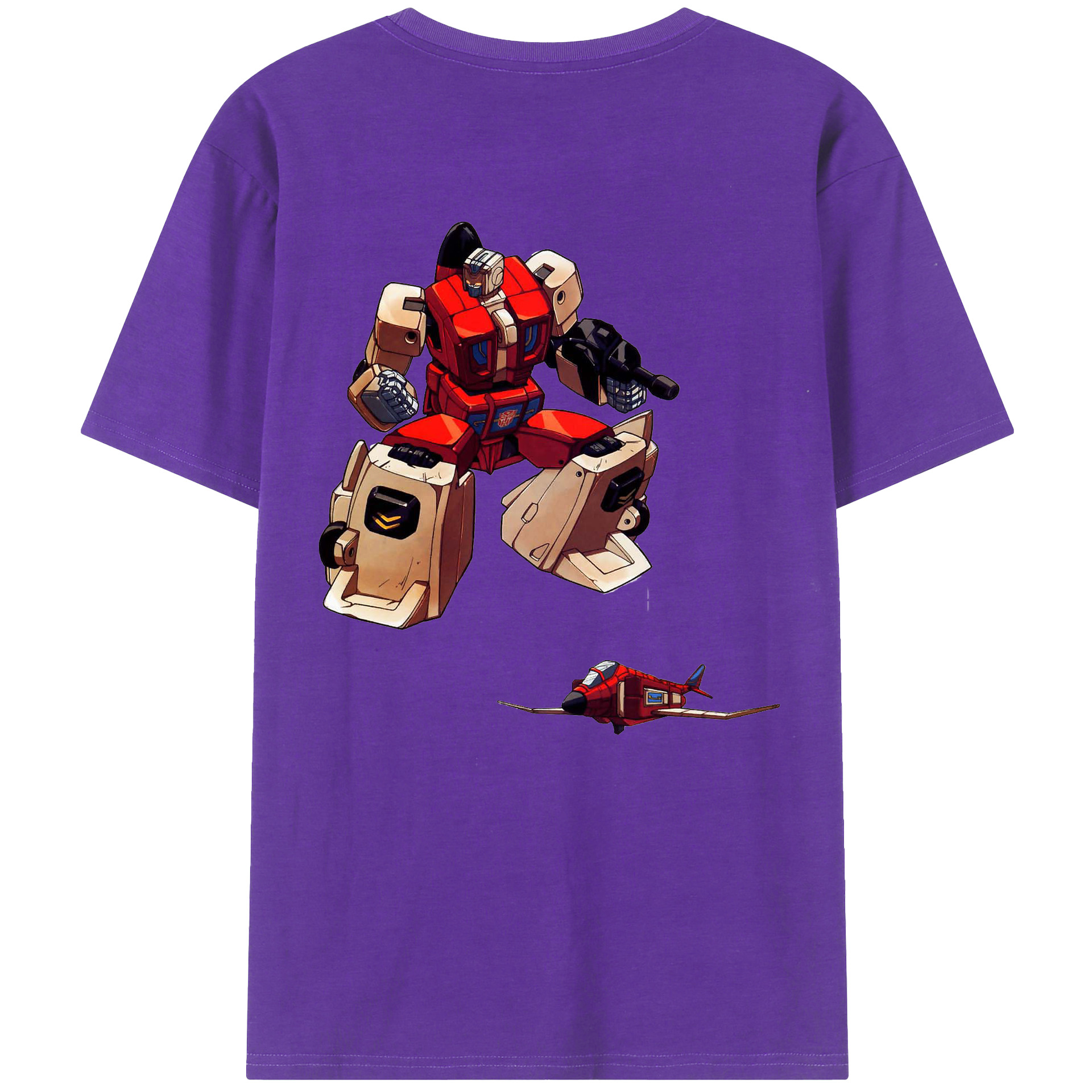 （画像用）  綿100％ メンズ半袖Tシャツ（バックプリント） 通気性