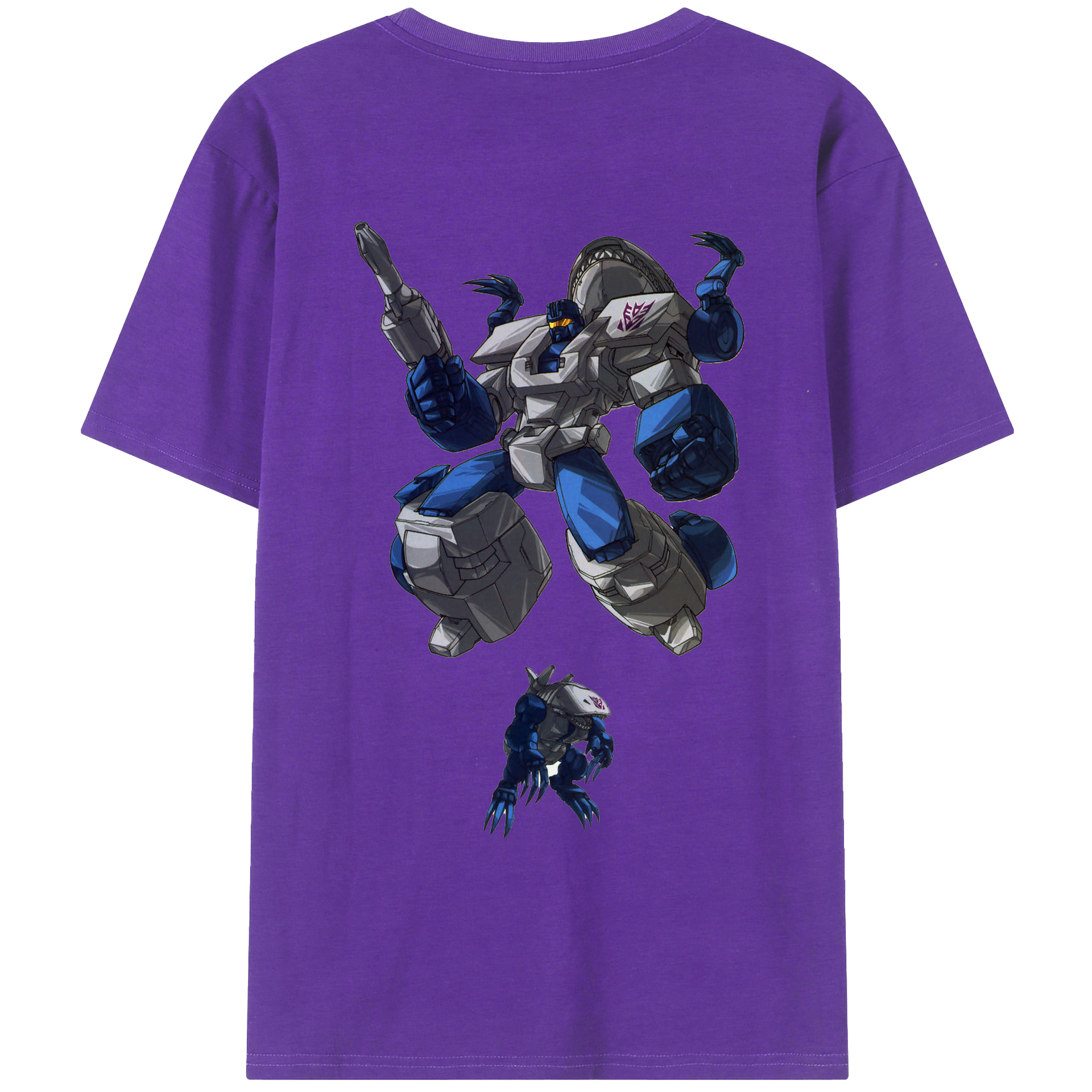 （画像用）  綿100％ メンズ半袖Tシャツ（バックプリント） 通気性