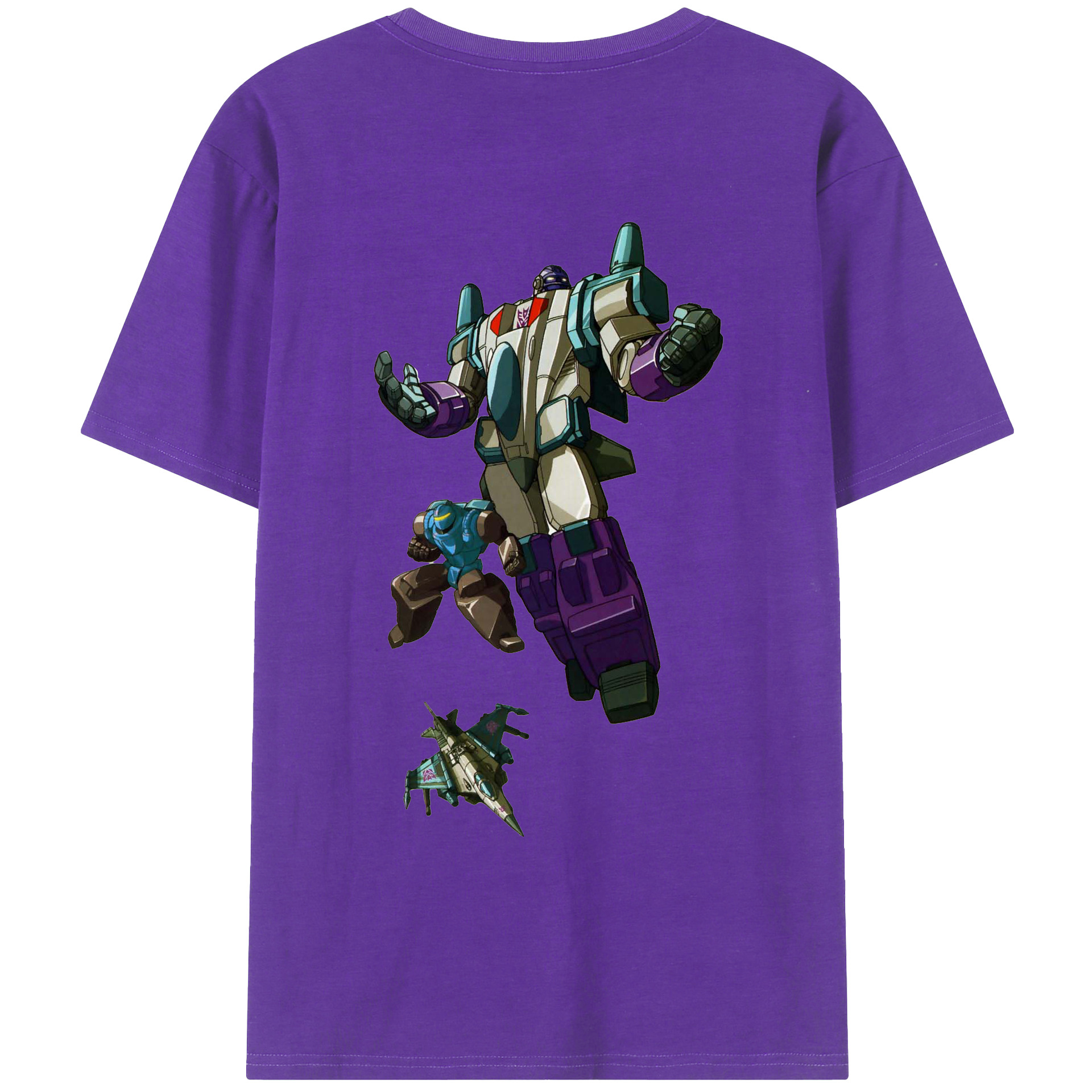 （画像用）  綿100％ メンズ半袖Tシャツ（バックプリント） 通気性