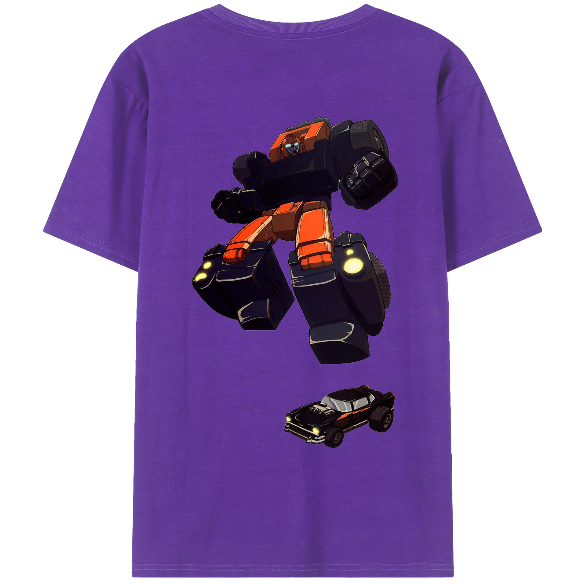 （画像用）  綿100％ メンズ半袖Tシャツ（バックプリント） 通気性