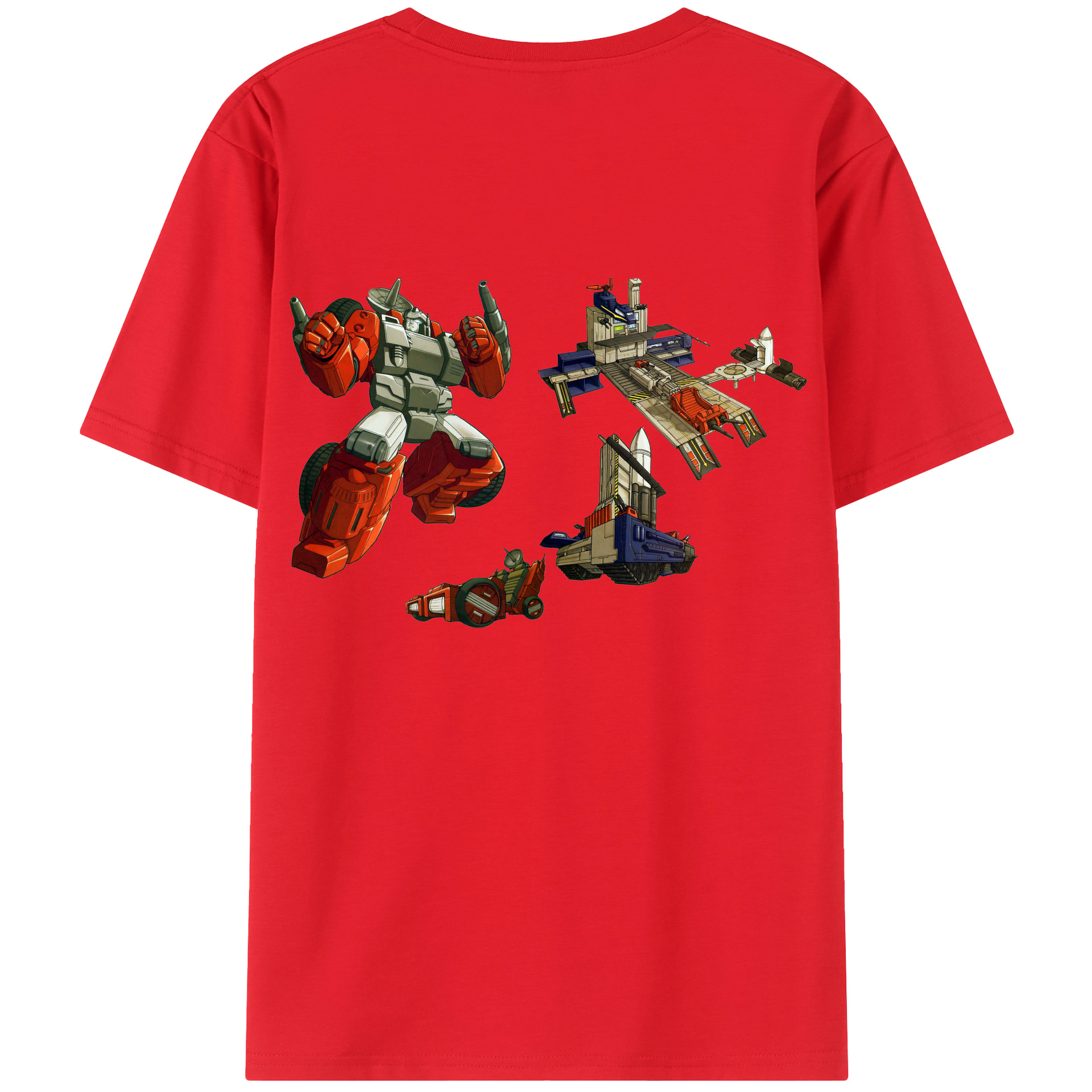 （画像用）  綿100％ メンズ半袖Tシャツ（バックプリント） 通気性