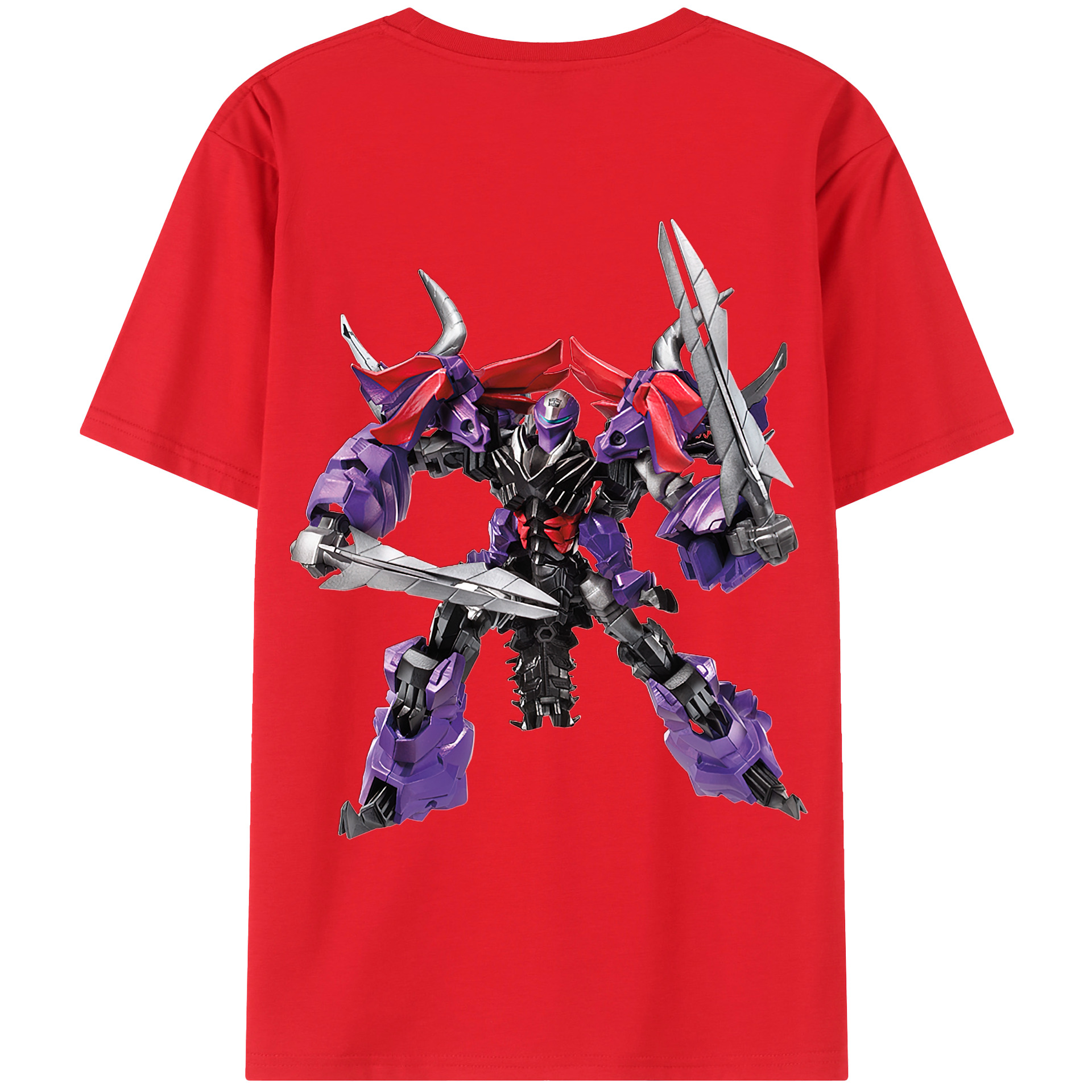 （画像用）  綿100％ メンズ半袖Tシャツ（バックプリント） 通気性